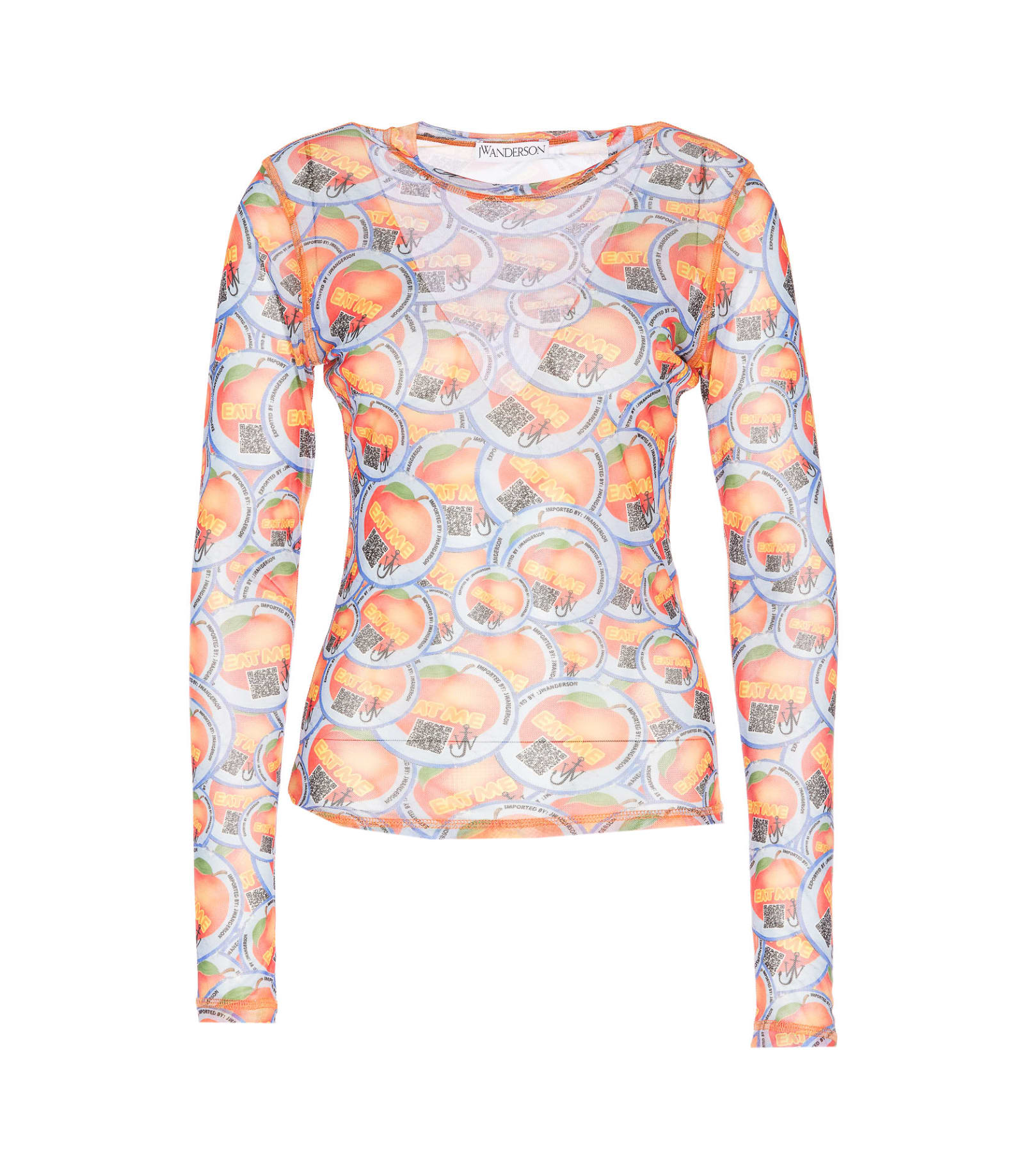 Jw Anderson Printed Sweater In Multicolor