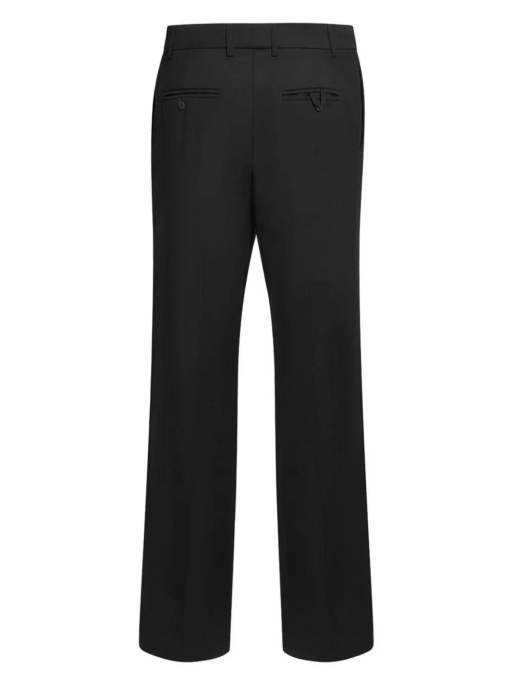 Jacquemus Le Pantalon Melo In Black