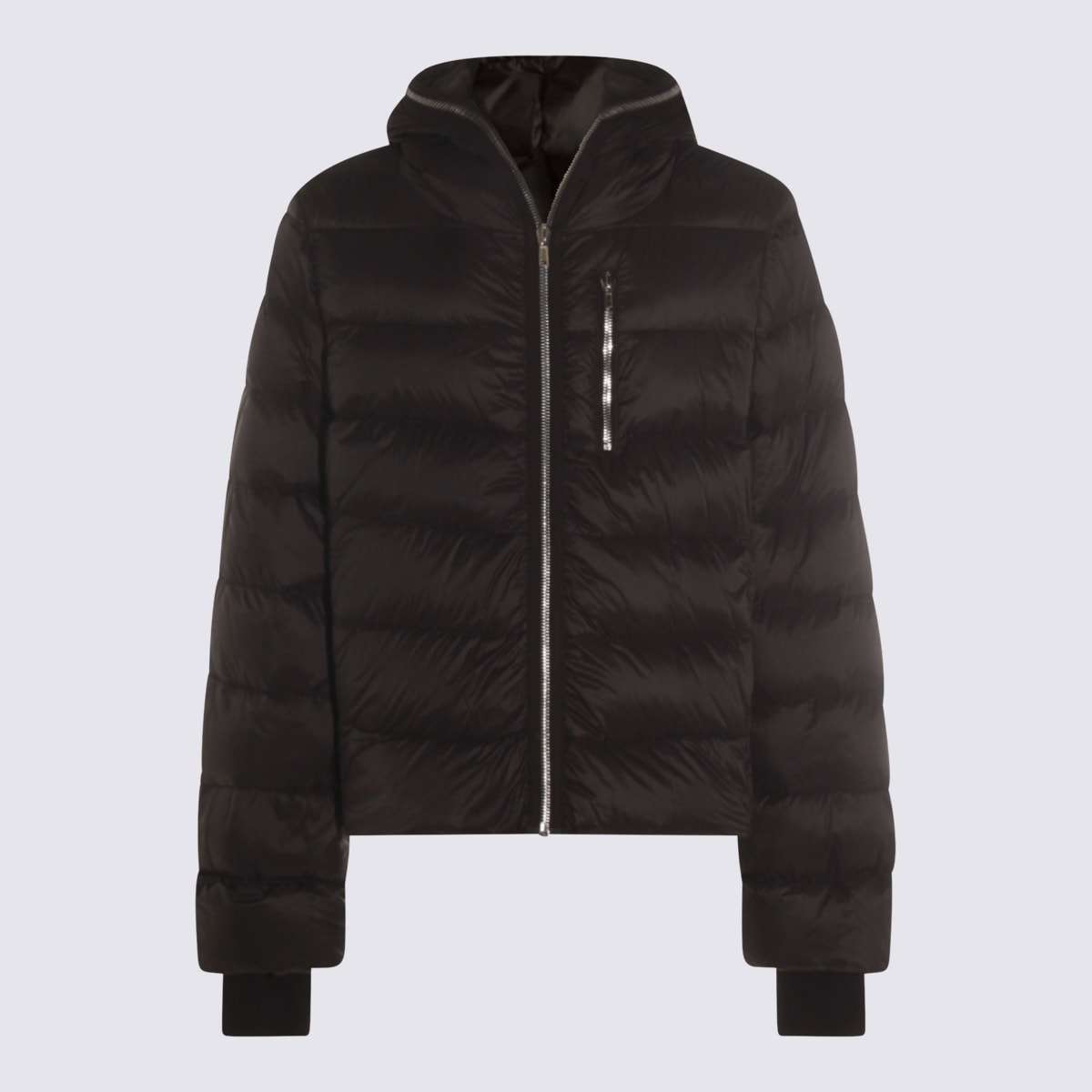 Rick Owens Giacconi Nero In Black