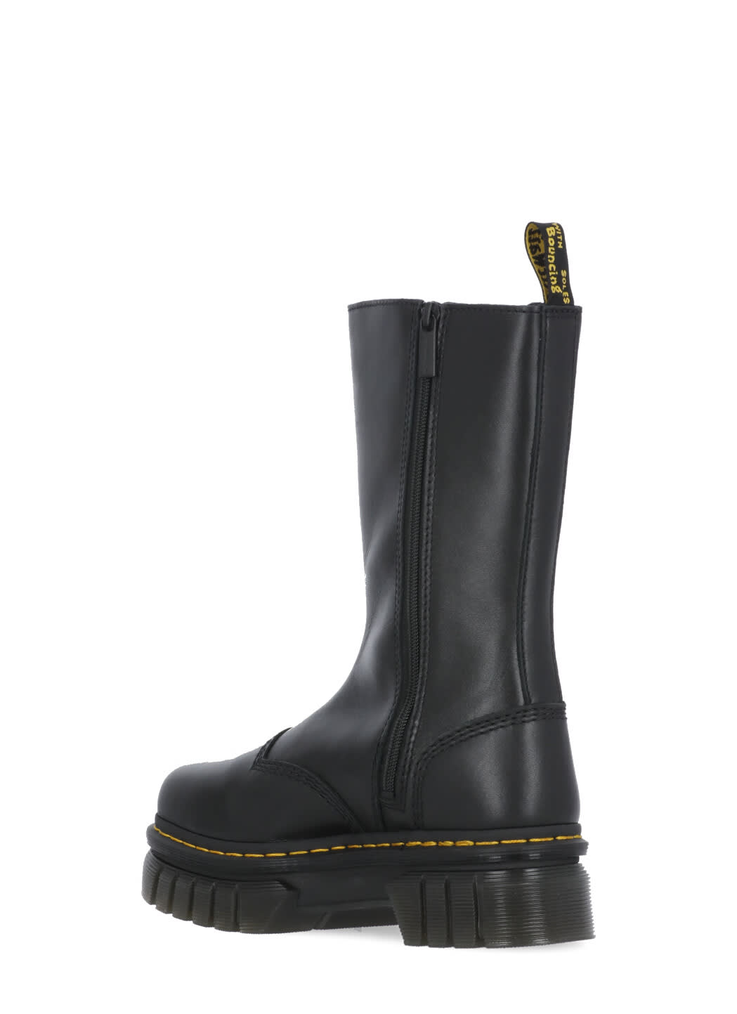 Dr. Martens' Dr. Martens Audrick Leather Platform Chelsea Boots In Black
