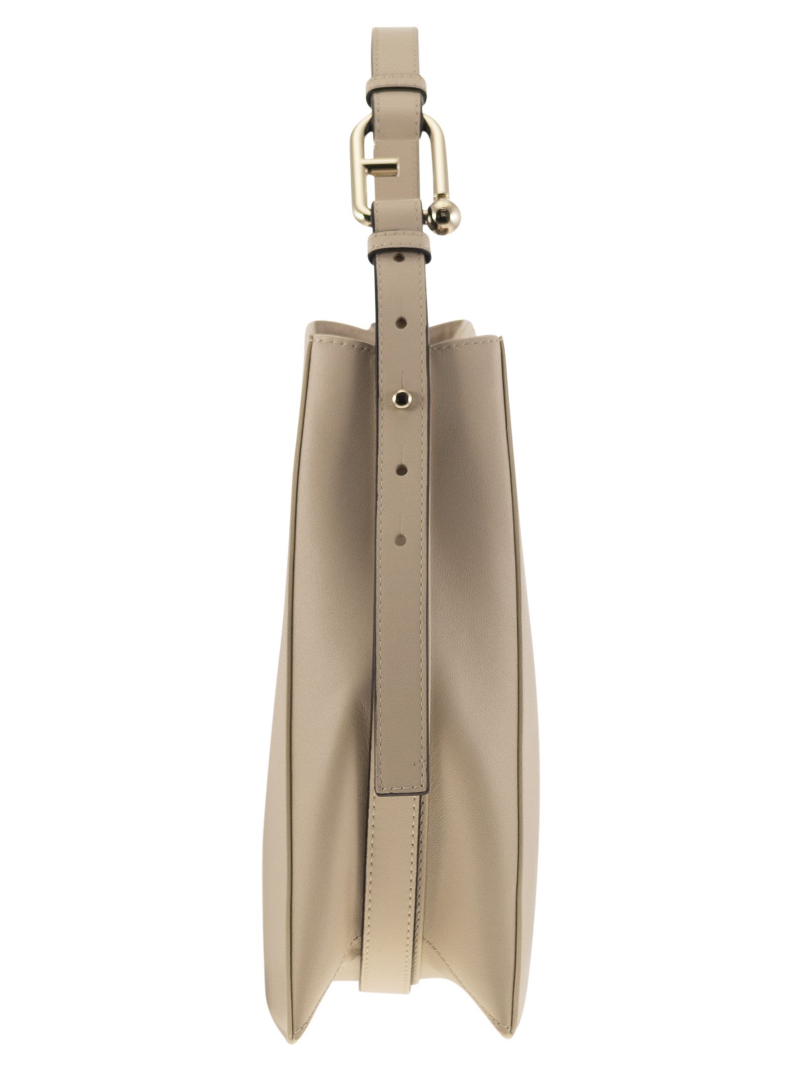 Furla Nuvola L - Shoulder Bag In Oat