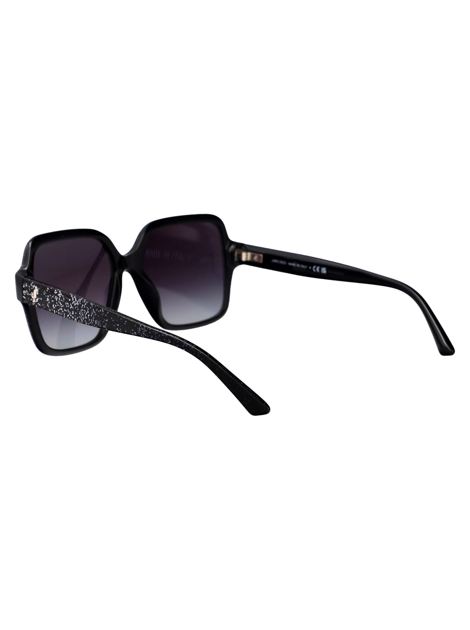Jimmy Choo 0jc5005 Sunglasses In 50418g Black Gradient Glitter
