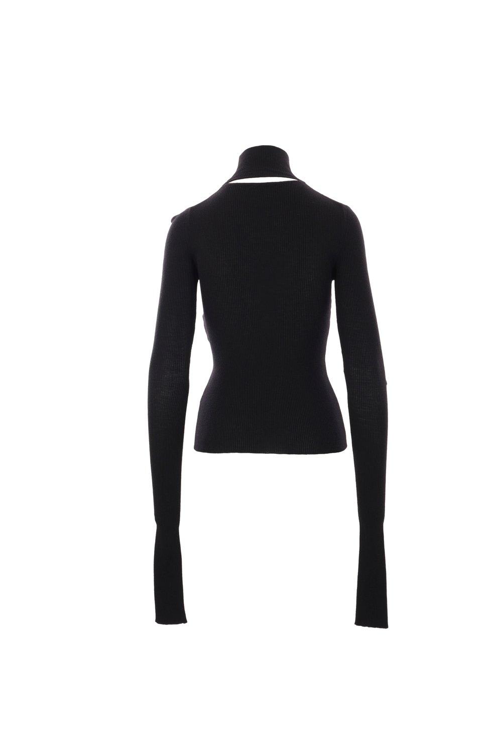 Ann Demeulemeester Hollow Turtleneck Sweater