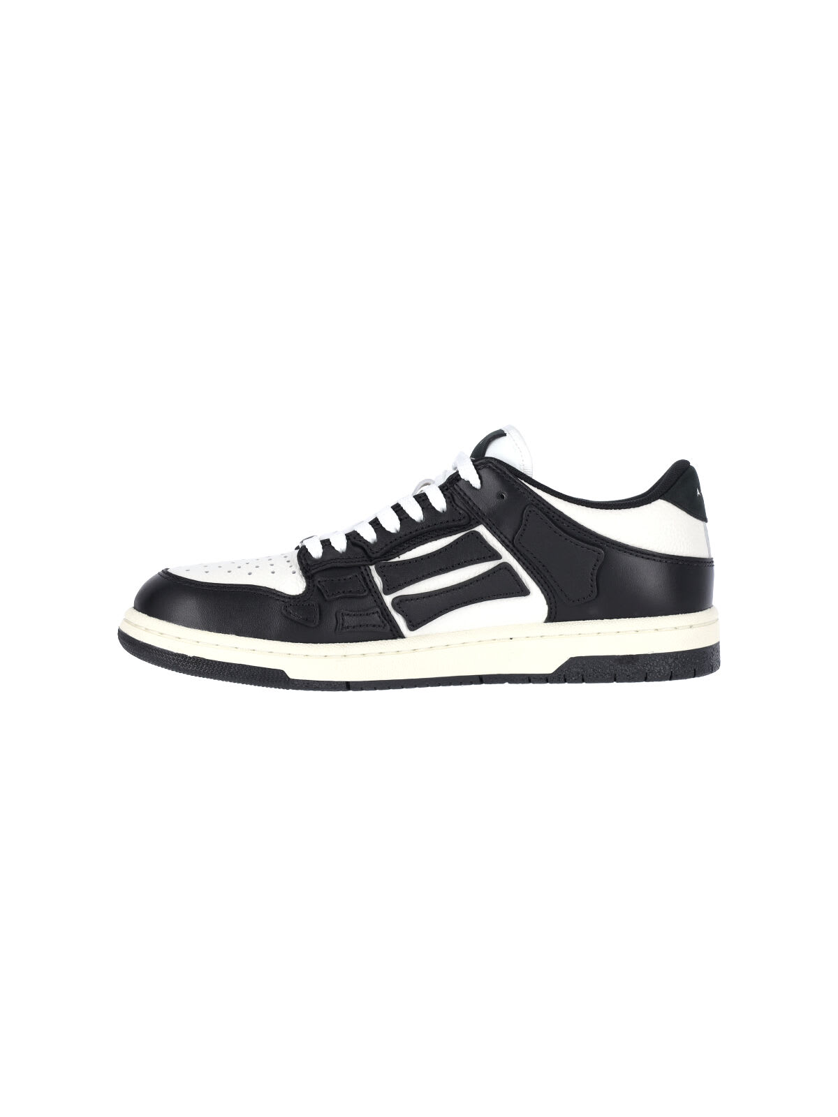 Amiri Contemporary Black Sneakers With Elevated Midsole In Black