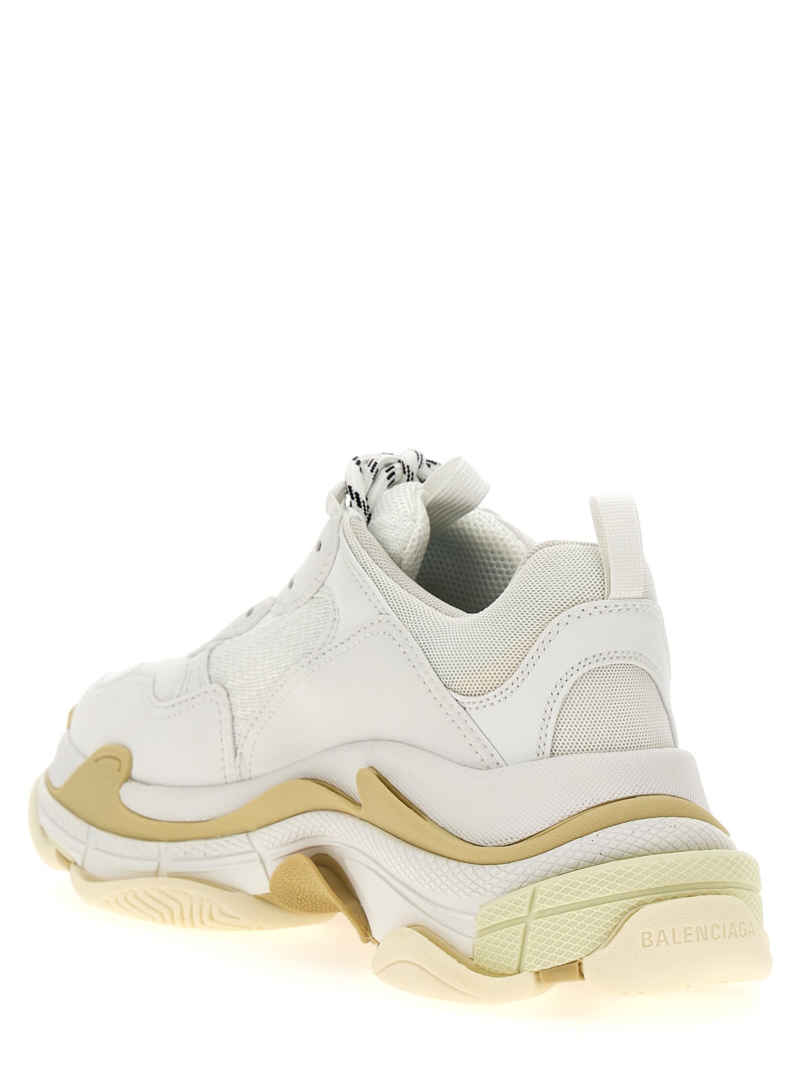 Balenciaga Sneakers Triple S Women White Cloth In White