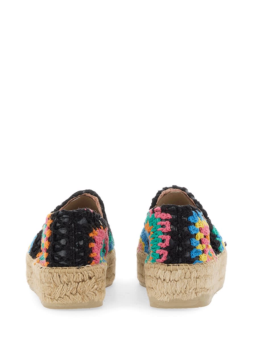 Manebi Espadrille Double Sun In Multi