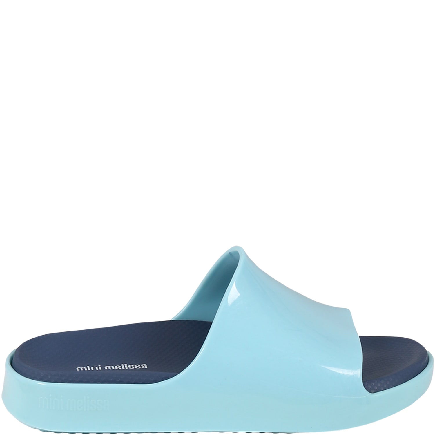 Melissa Kids' Light Blue Sandals For Girl With Logo