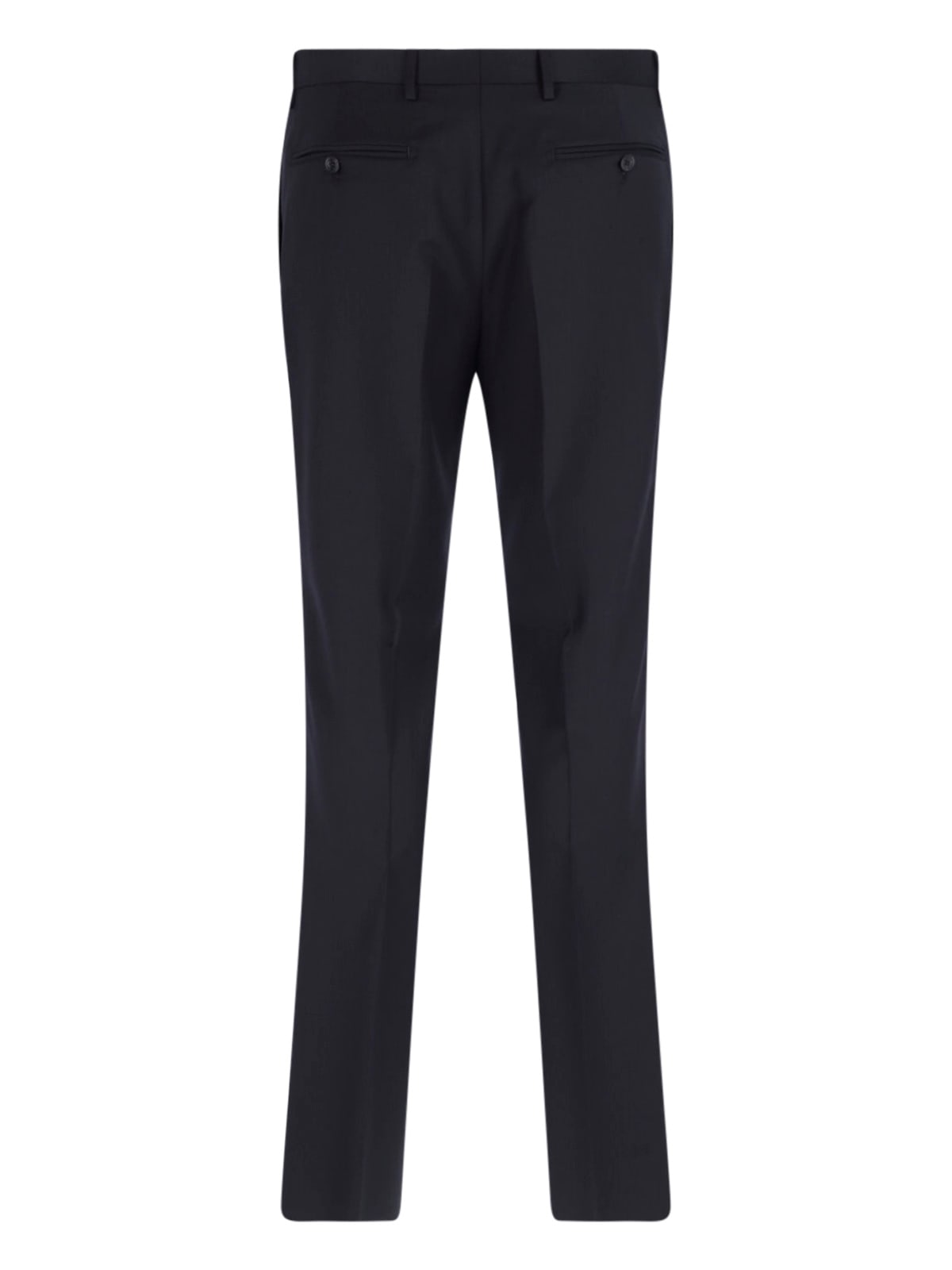 Tagliatore Double-breasted Tailored Suit With Classic Navy Blazer In Black