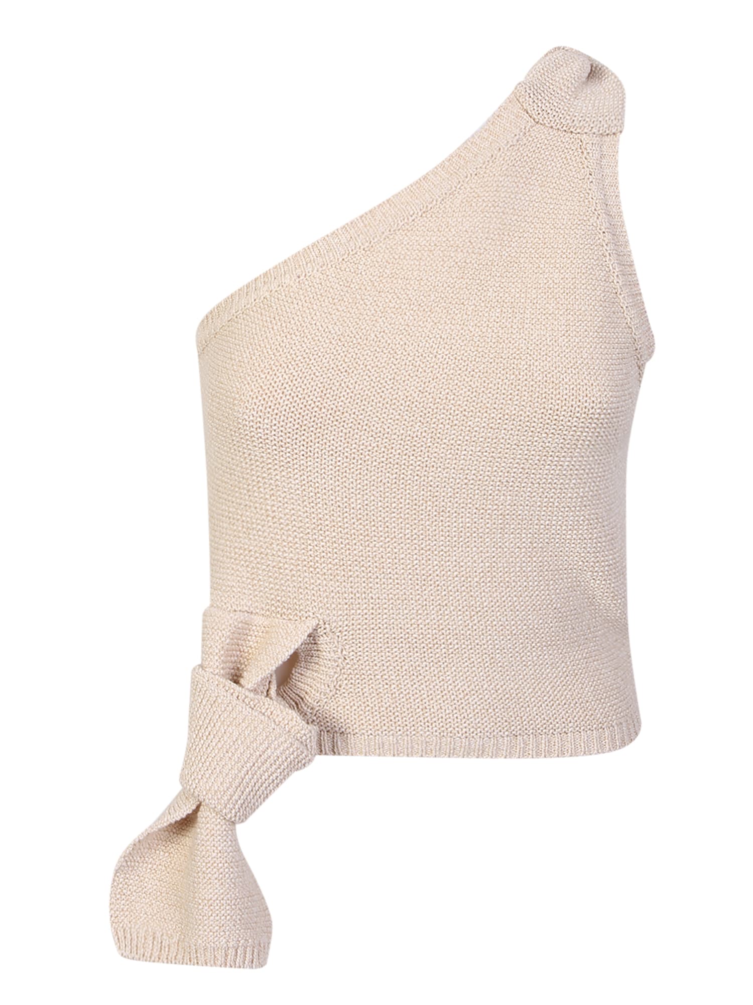 JACQUEMUS LE MAILLE NOEUD TOP IVORY