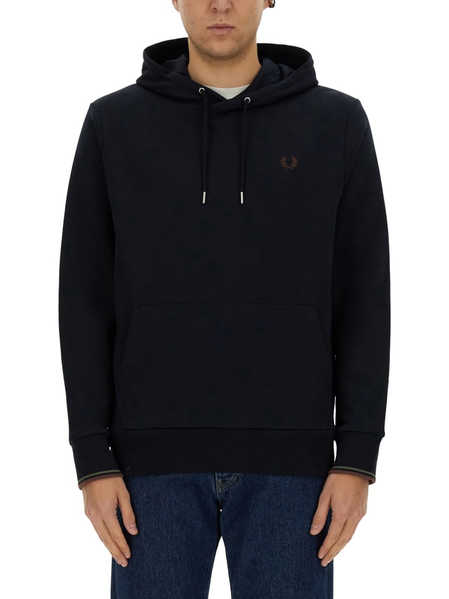 Sweatshirt With Logo Patch