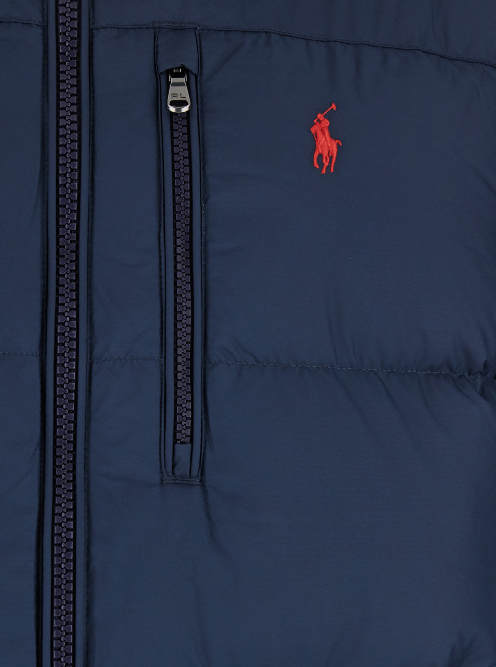 Polo Ralph Lauren Gorham Water-repellent Ripstop Fabric Down Jacket Clothing In Blue