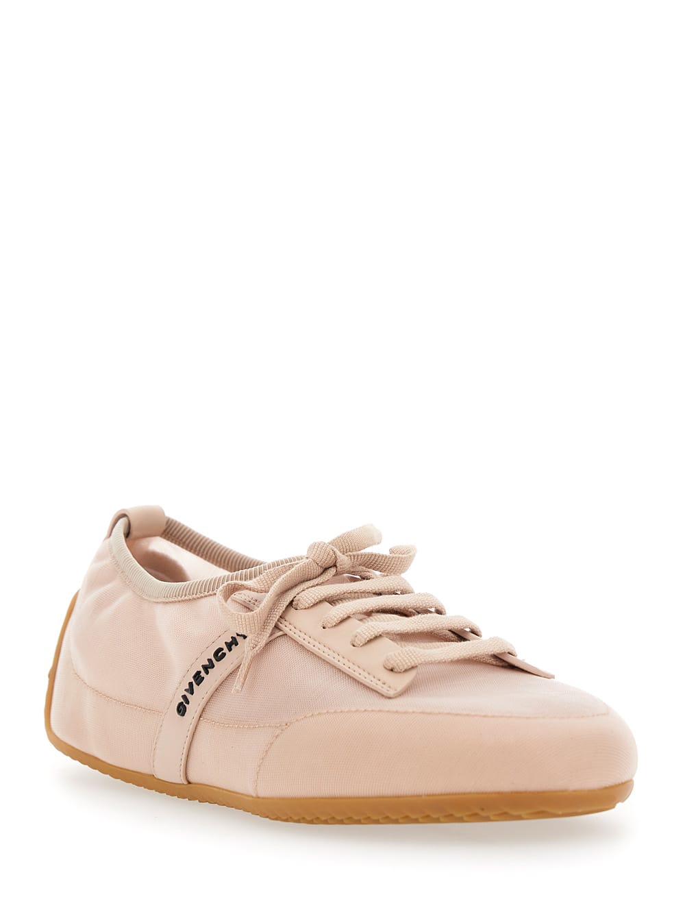 Givenchy Pink Sneaker With Logo Lettering On The Side In Fabric Woman In Pink