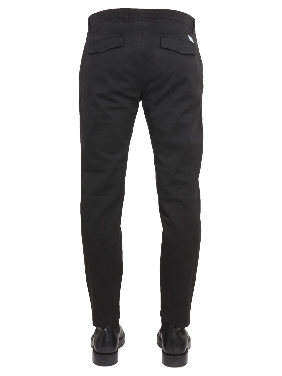 Shop Department Five Pants With Logo Patch In Black