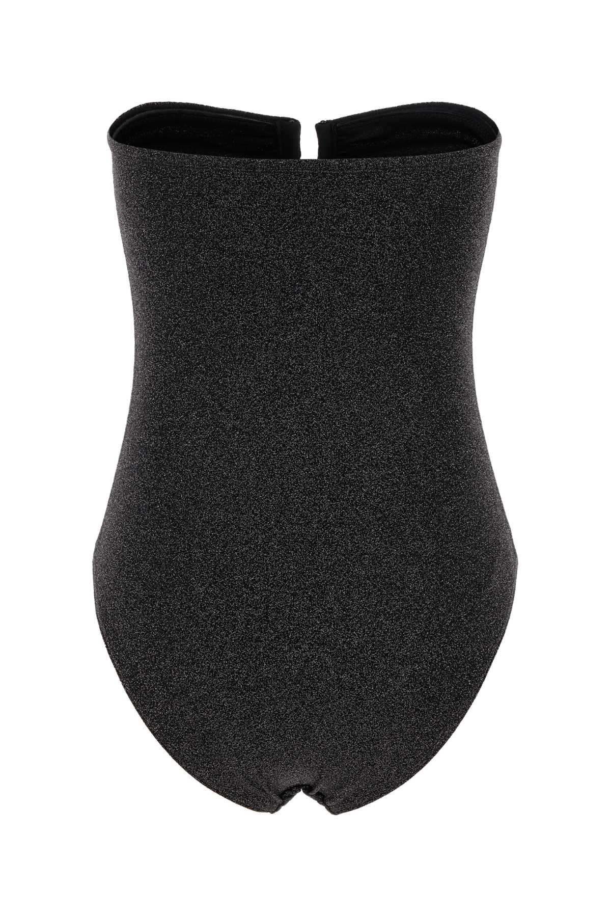 Eres Women Black Stretch Nylon Blend Scintillant Swimsuit
