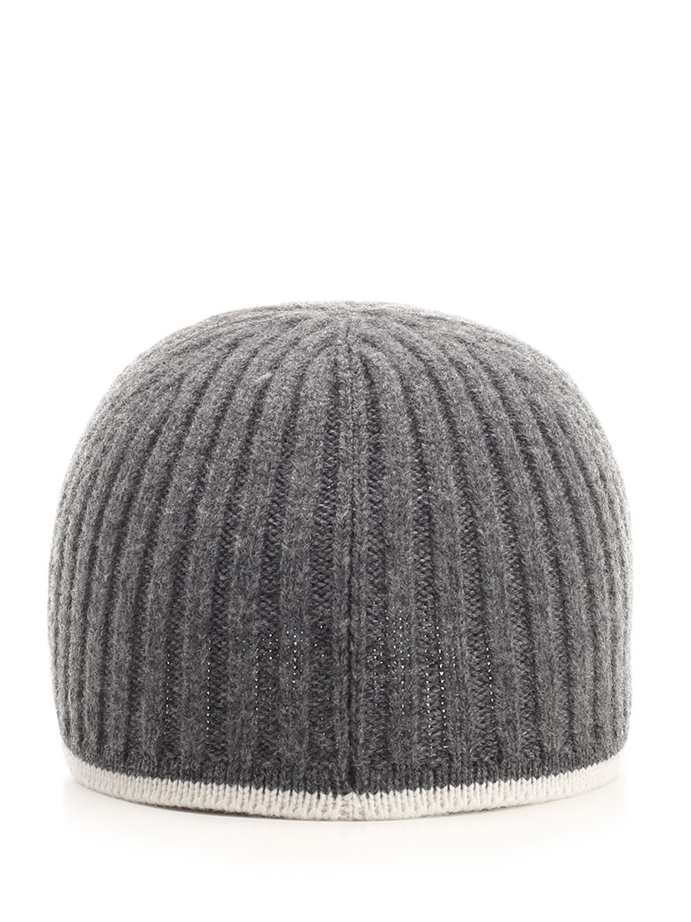 Shop Brunello Cucinelli Cashmere Baseball Hat In Grey