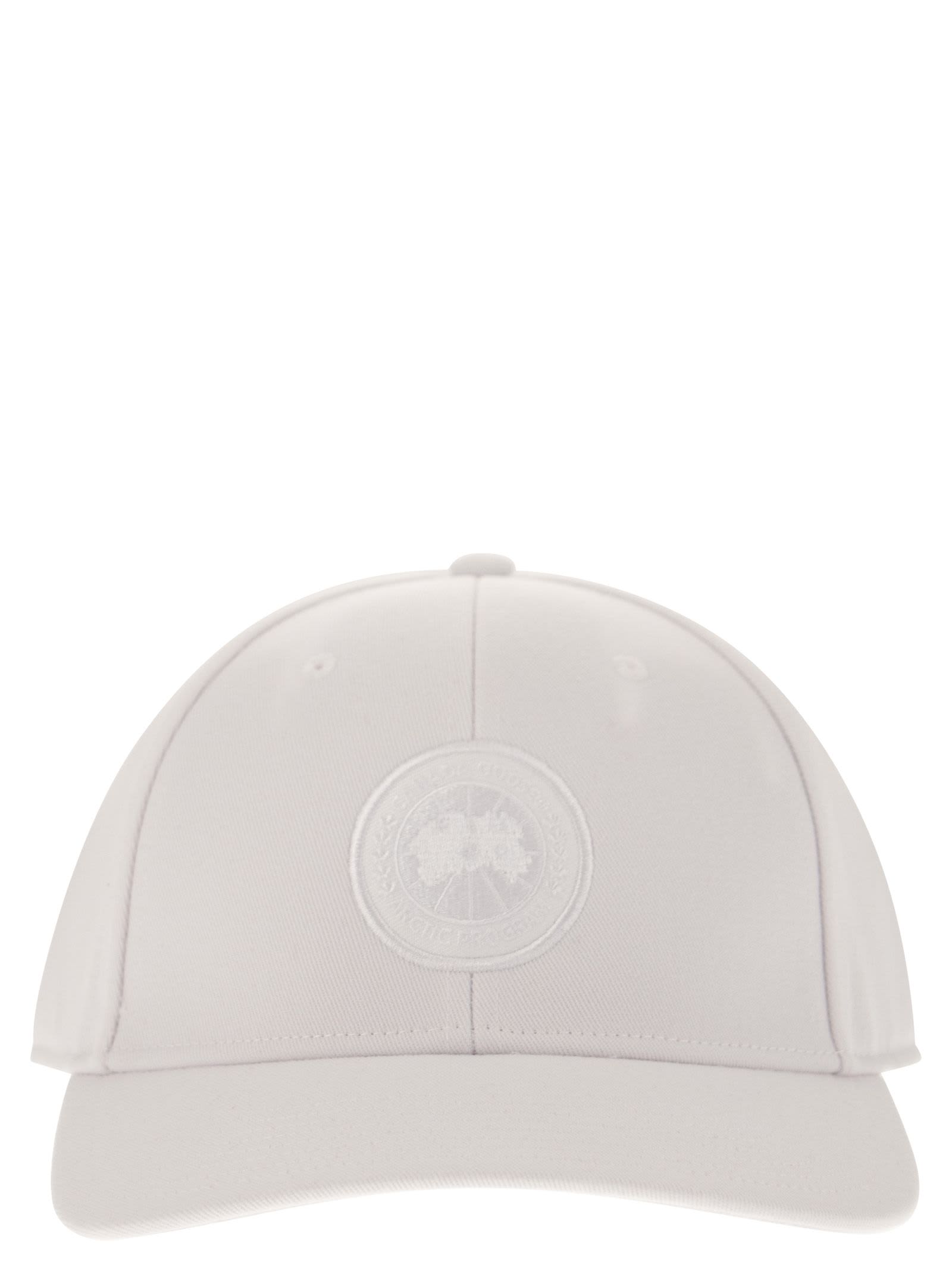 Canada Goose Tonal - Hat With Visor In White