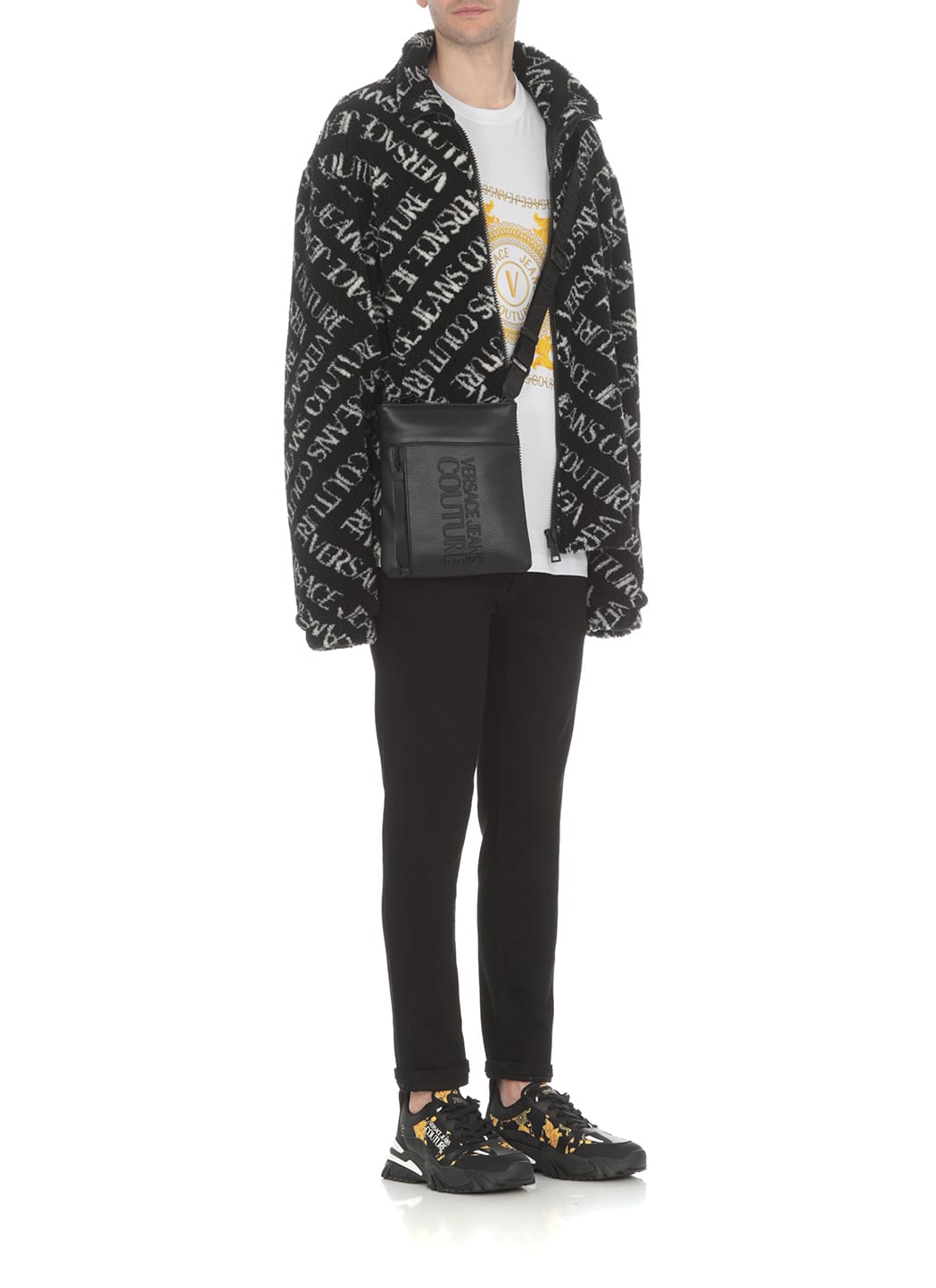 VERSACE JEANS COUTURE LOGOED T-SHIRT