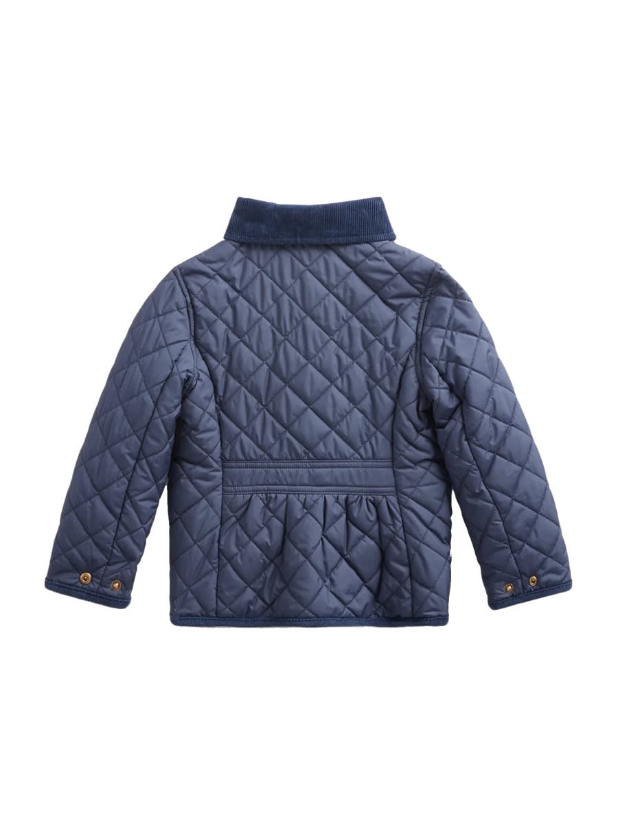 Polo Ralph Lauren Jacket With Logo In Blue