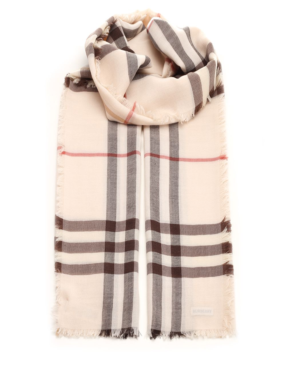 Burberry Check Wool Scarf