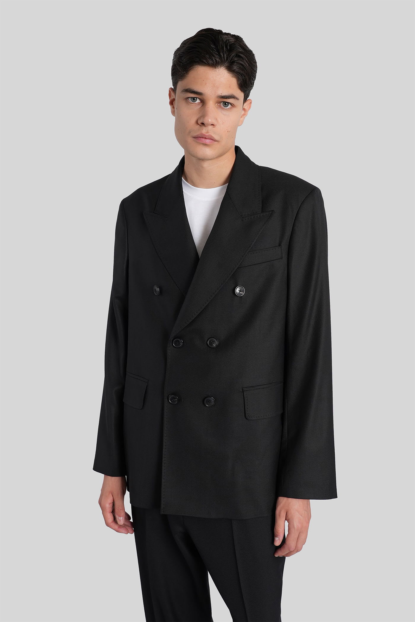 Our Legacy Unconstructed Db Blazer In Black