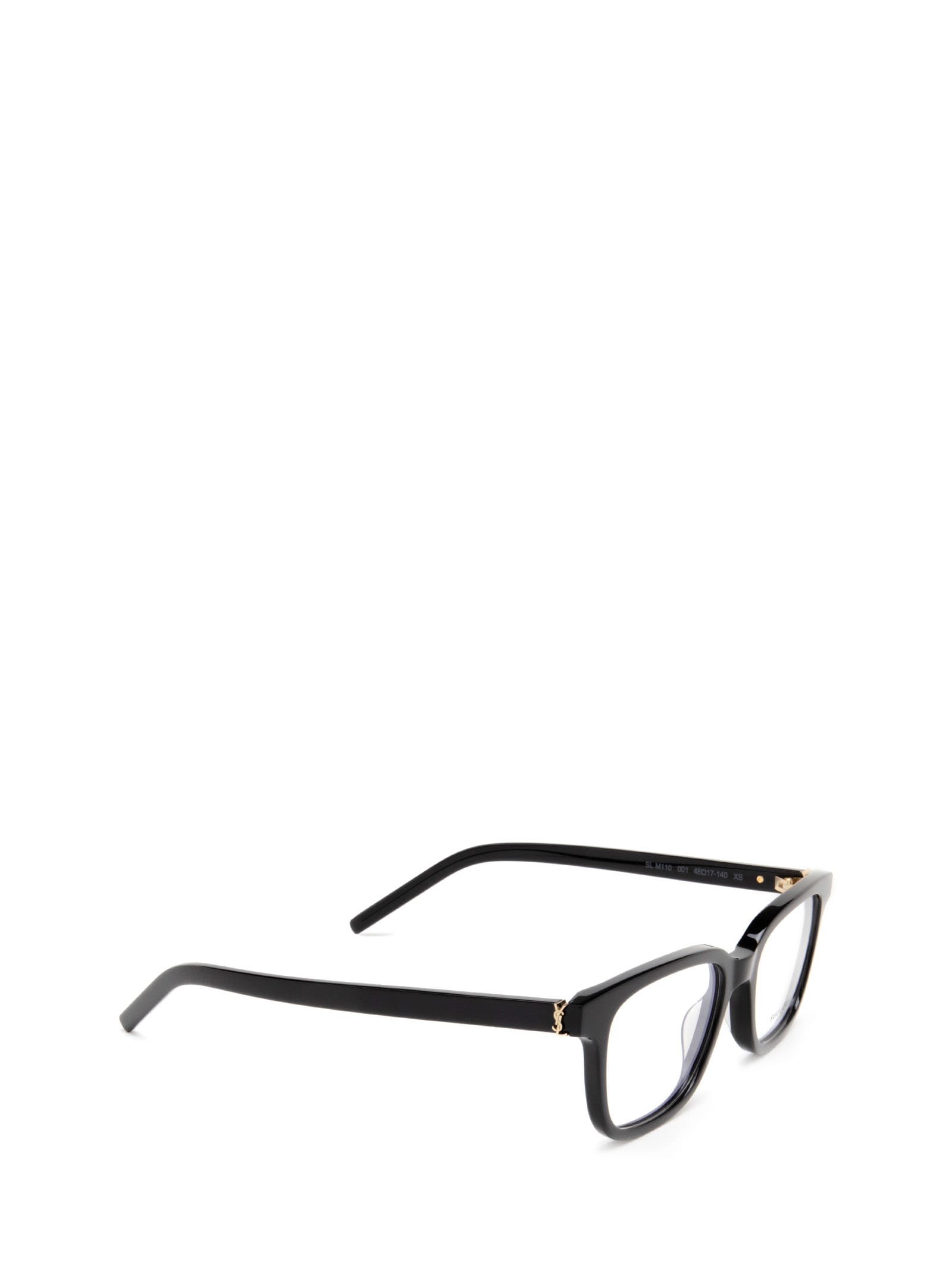Shop Saint Laurent Sl M110 Black Glasses