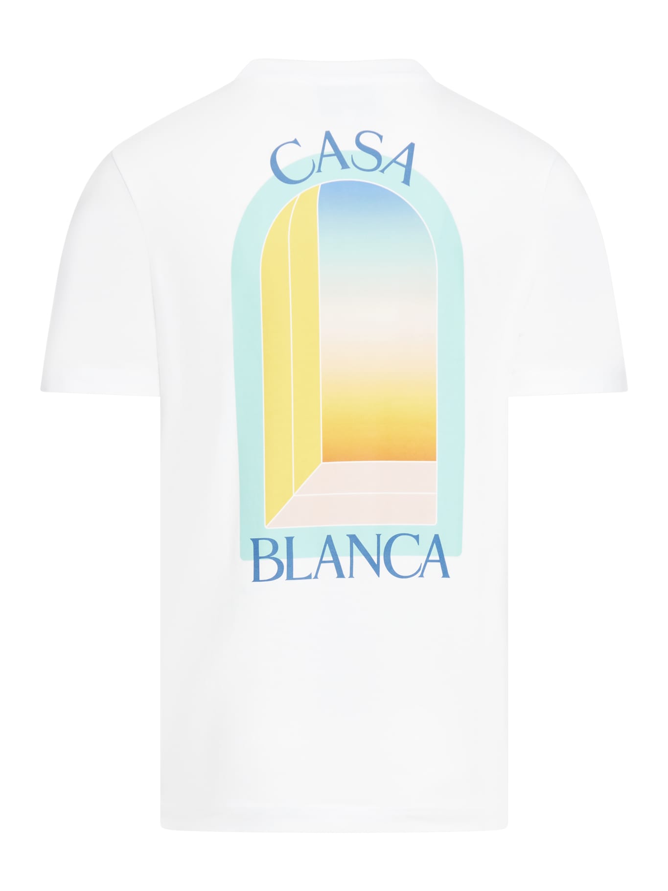 Shop Casablanca L`arc Colore Printed T-shirt In L Arc Colore