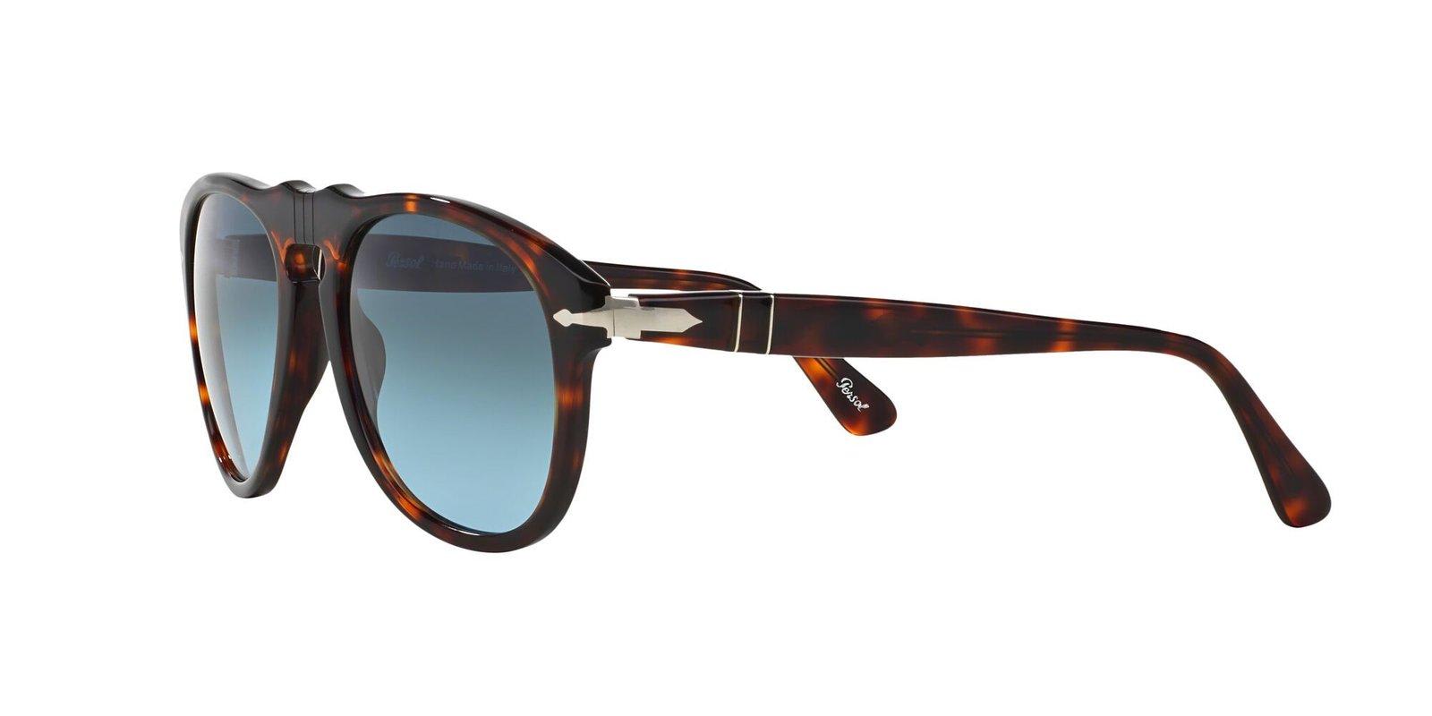 Shop Persol Oval Frame Sunglasses In 24/86