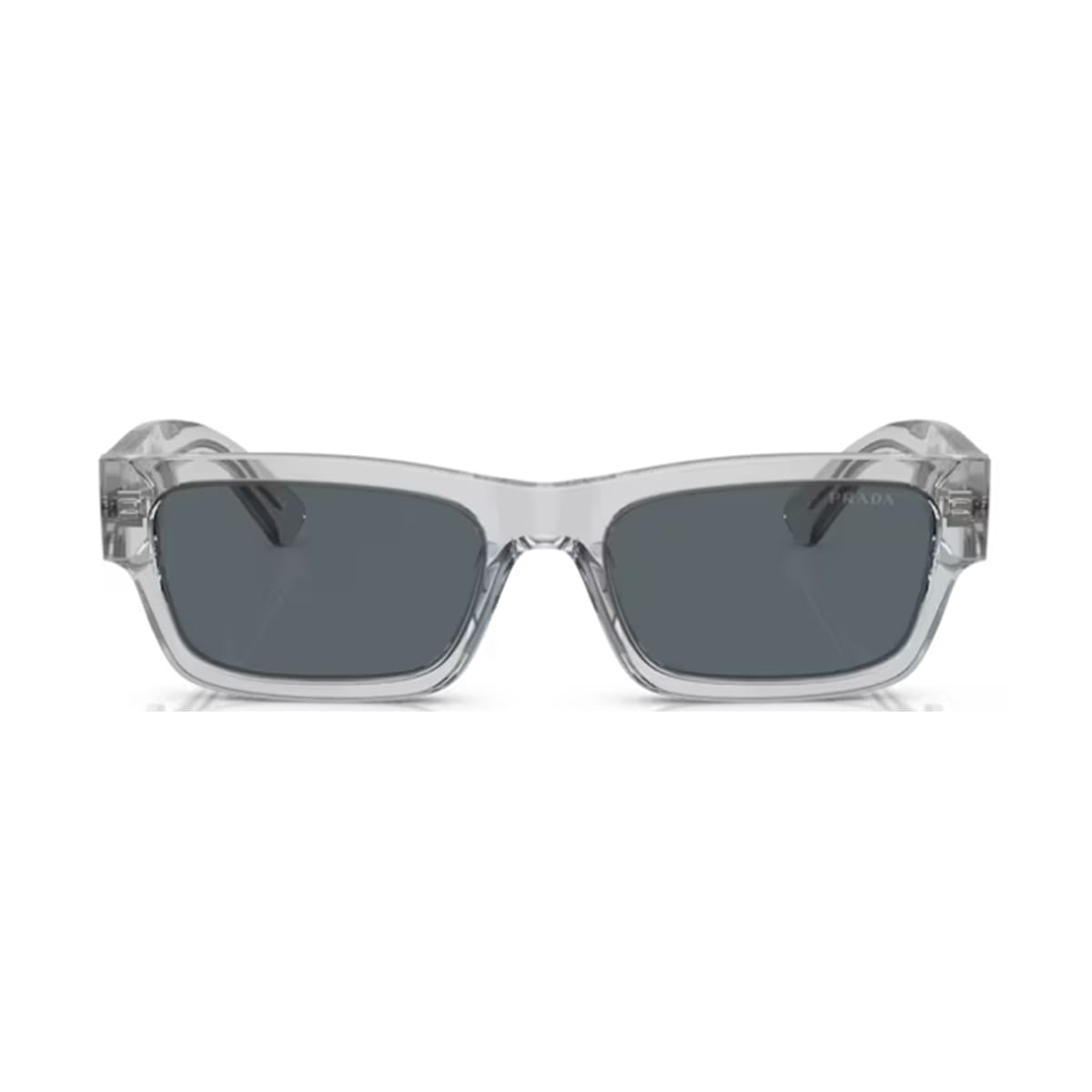 Shop Prada Pra03s 17p0a9 Trasparente Sunglasses