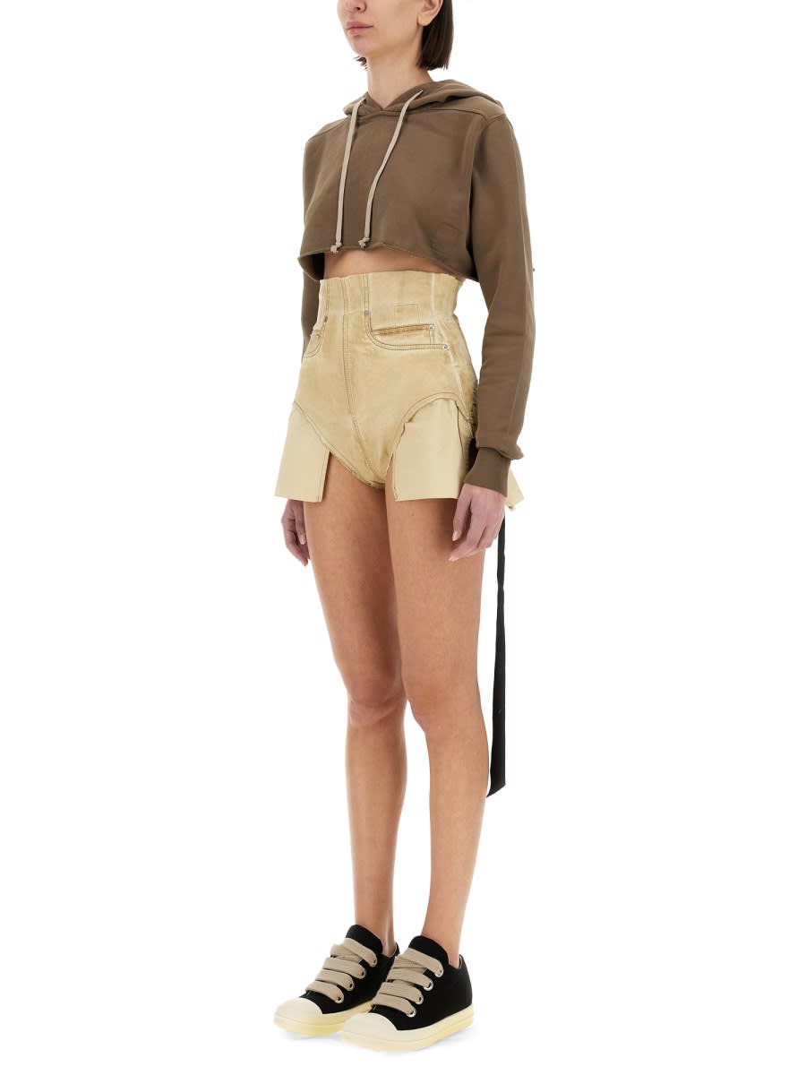 DRKSHDW CROPPED SWEATSHIRT