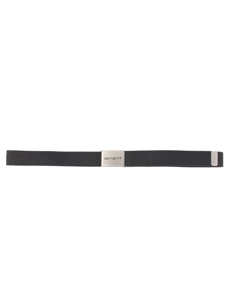 Carhartt Belt With Clip In Black