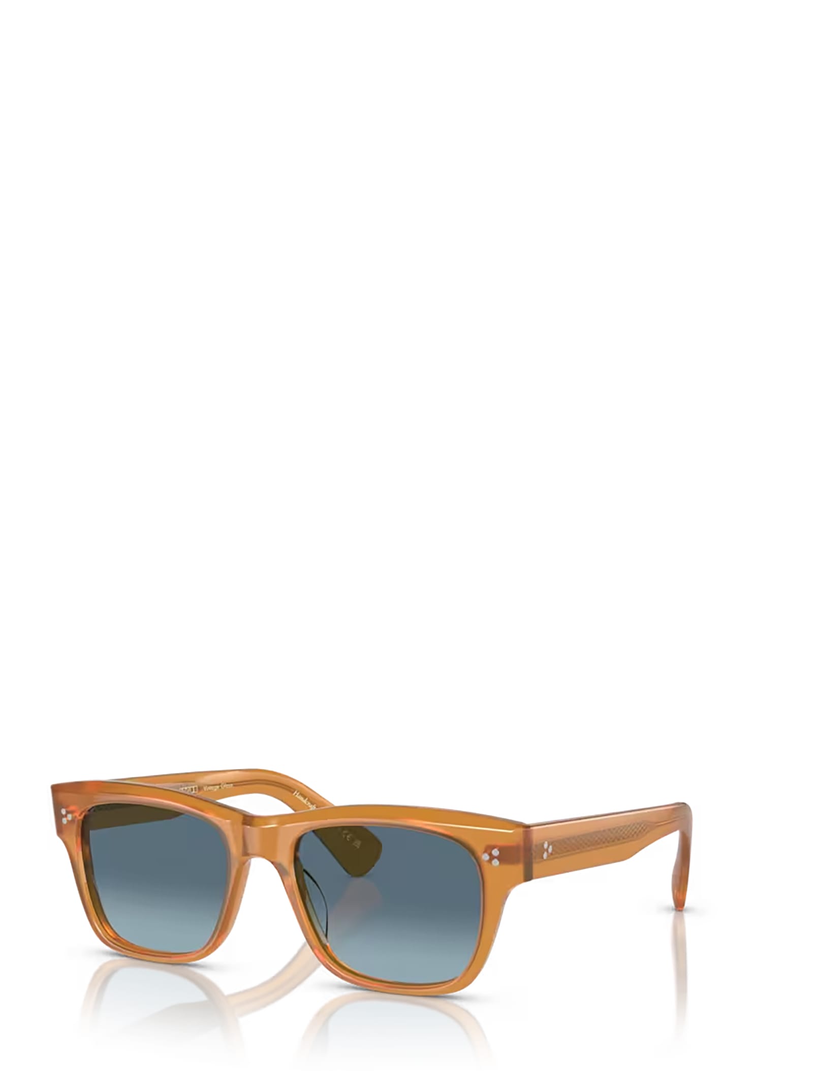 Shop Oliver Peoples Ov5524su Amber Sunglasses