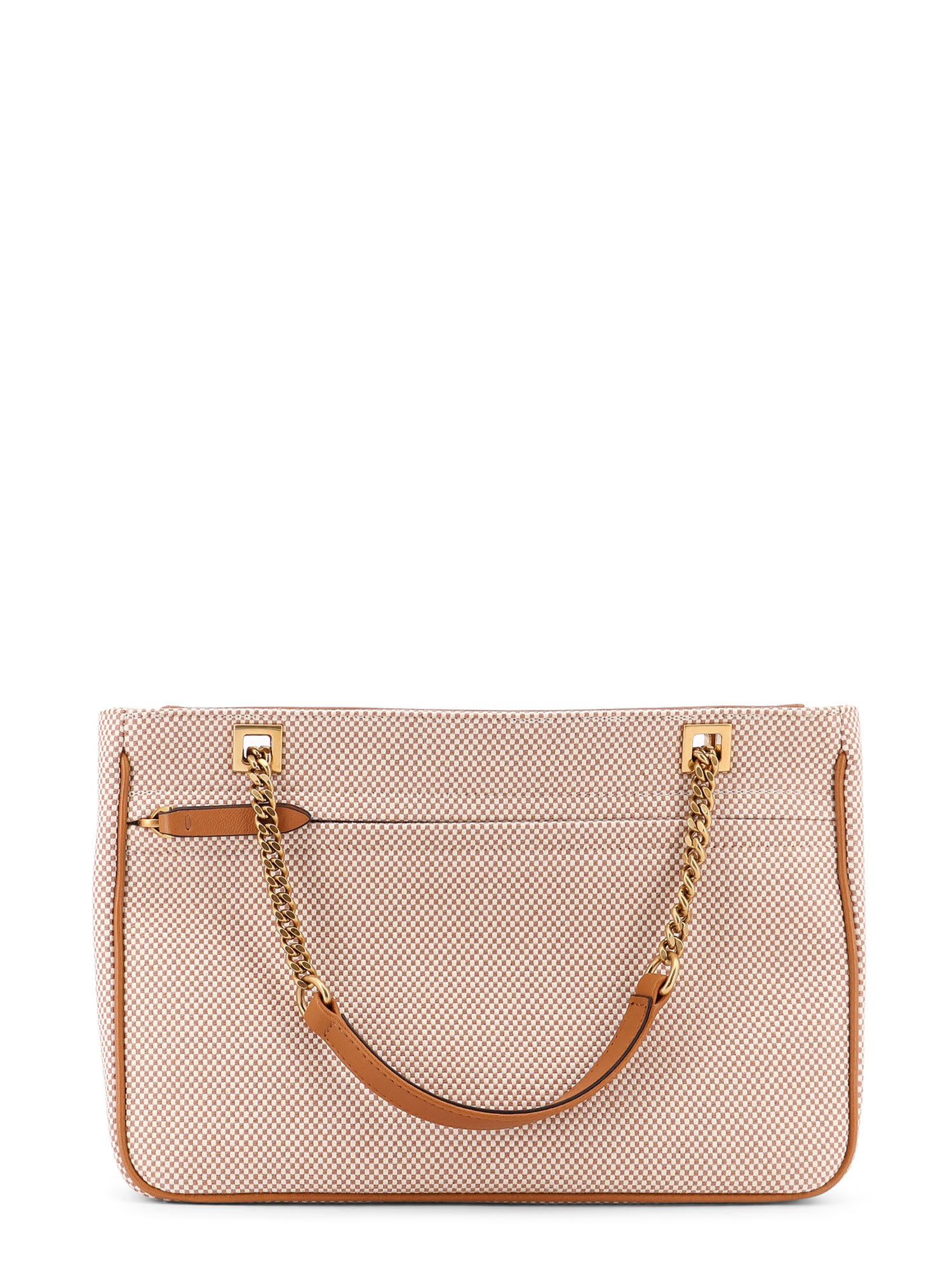 Valentino Garavani Viva Superstar Canvas Shoulder Bag In Brown