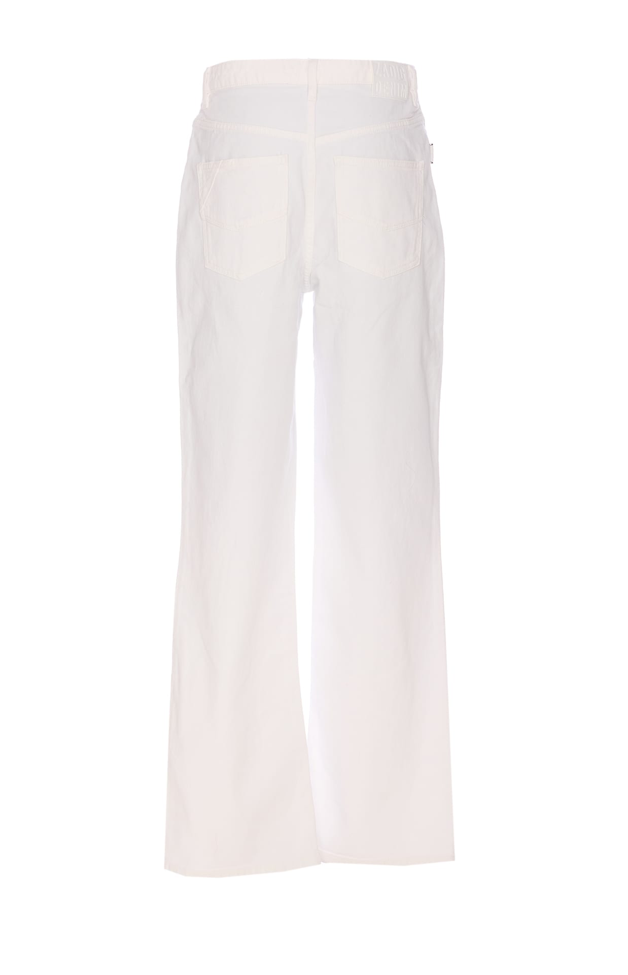 Zadig & Voltaire Elio Denim Pants In White