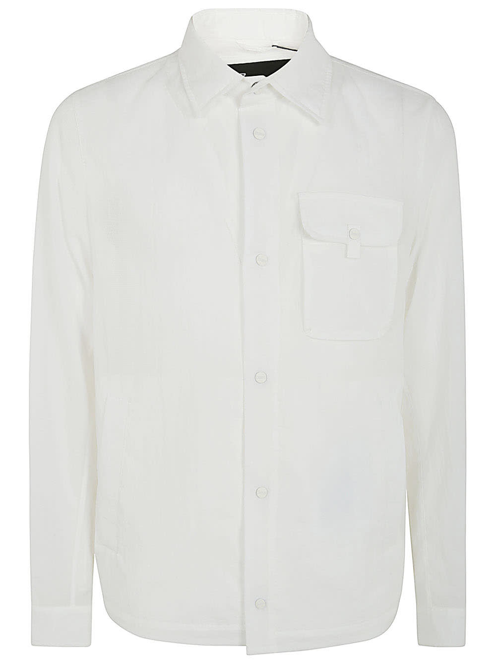 Shop Herno Bomber Jacket In White