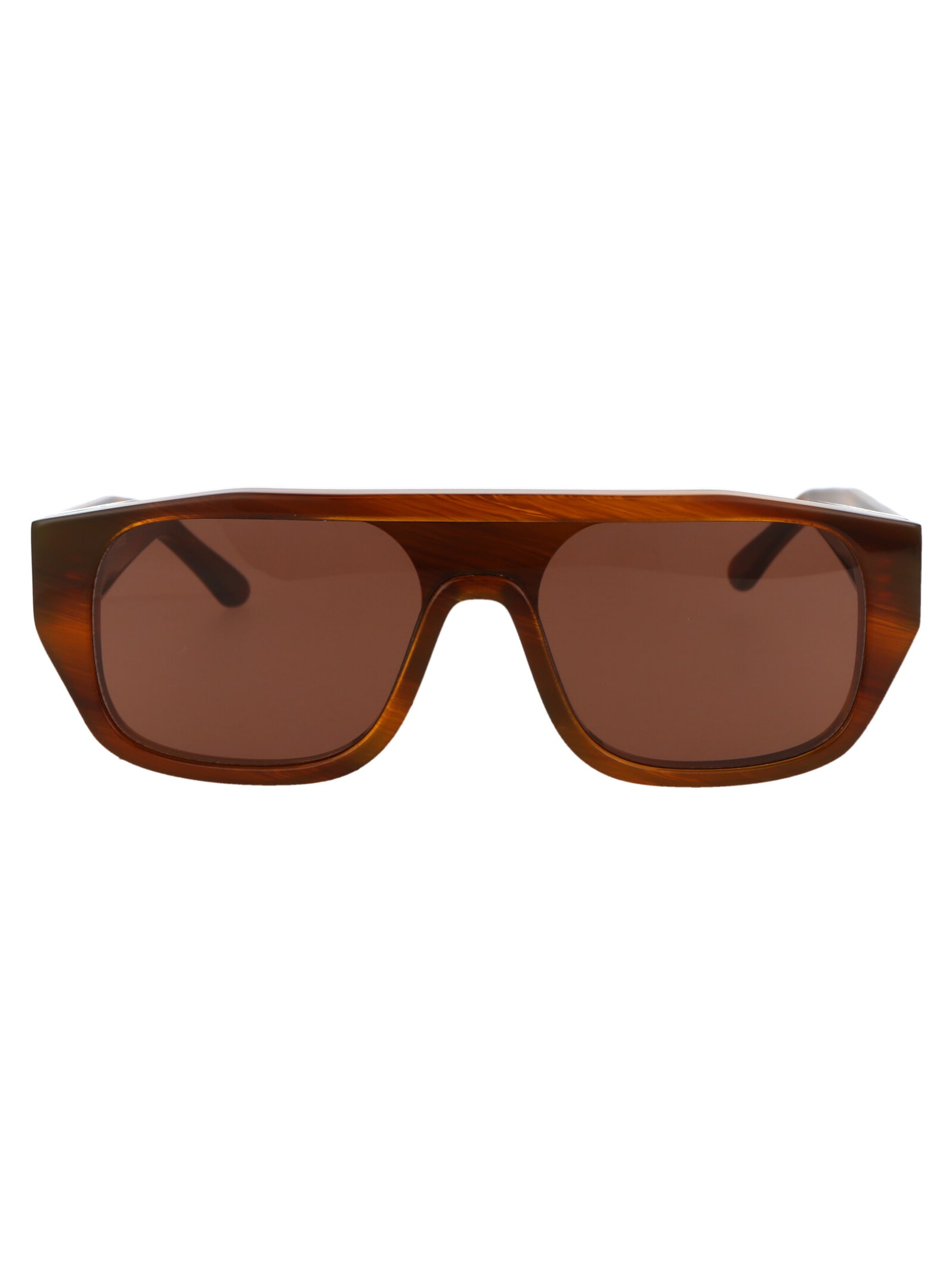 Shop Thierry Lasry Klassy Sunglasses In 821 Brown