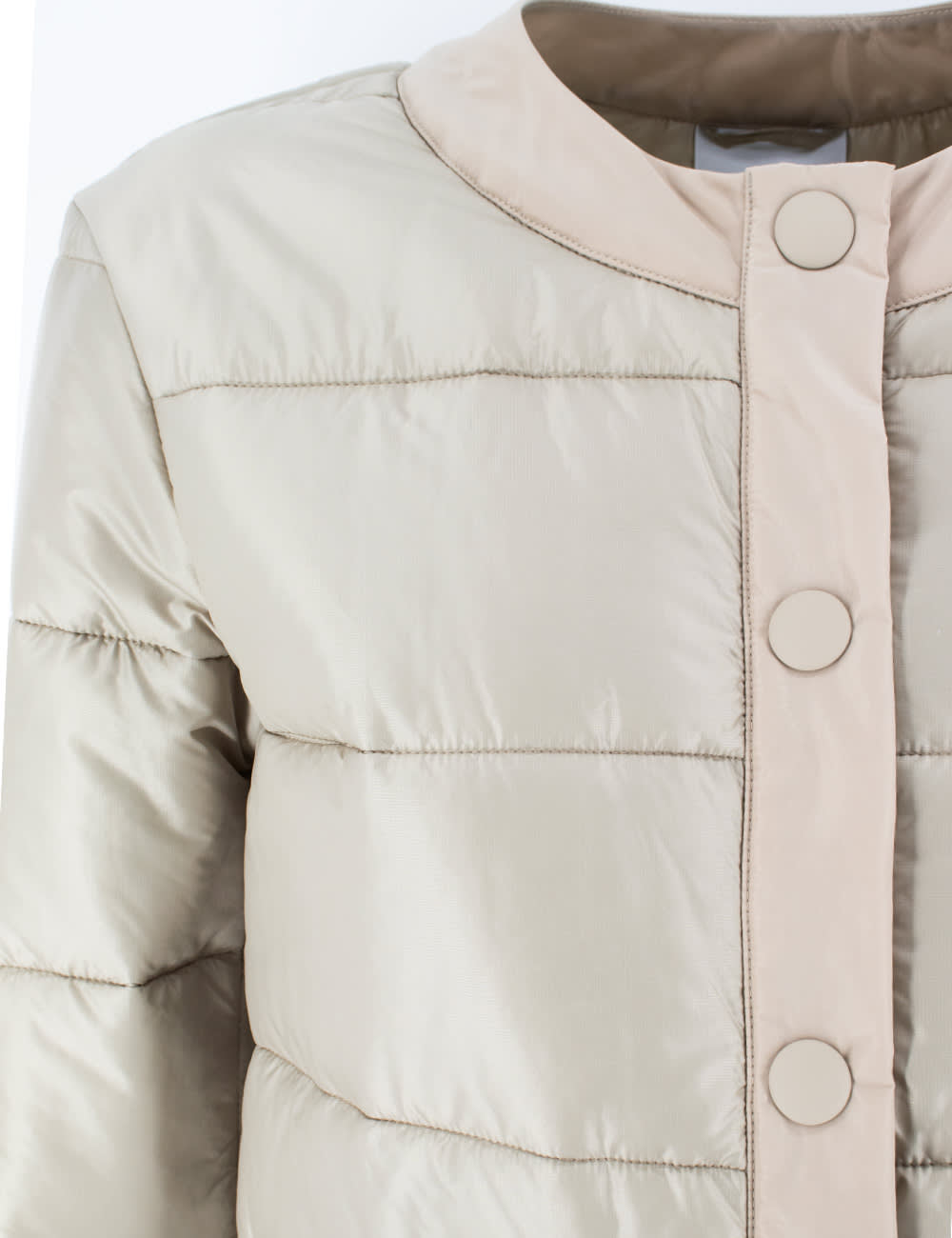 Shop Aspesi Jacket In Coloniale/colonial Beige