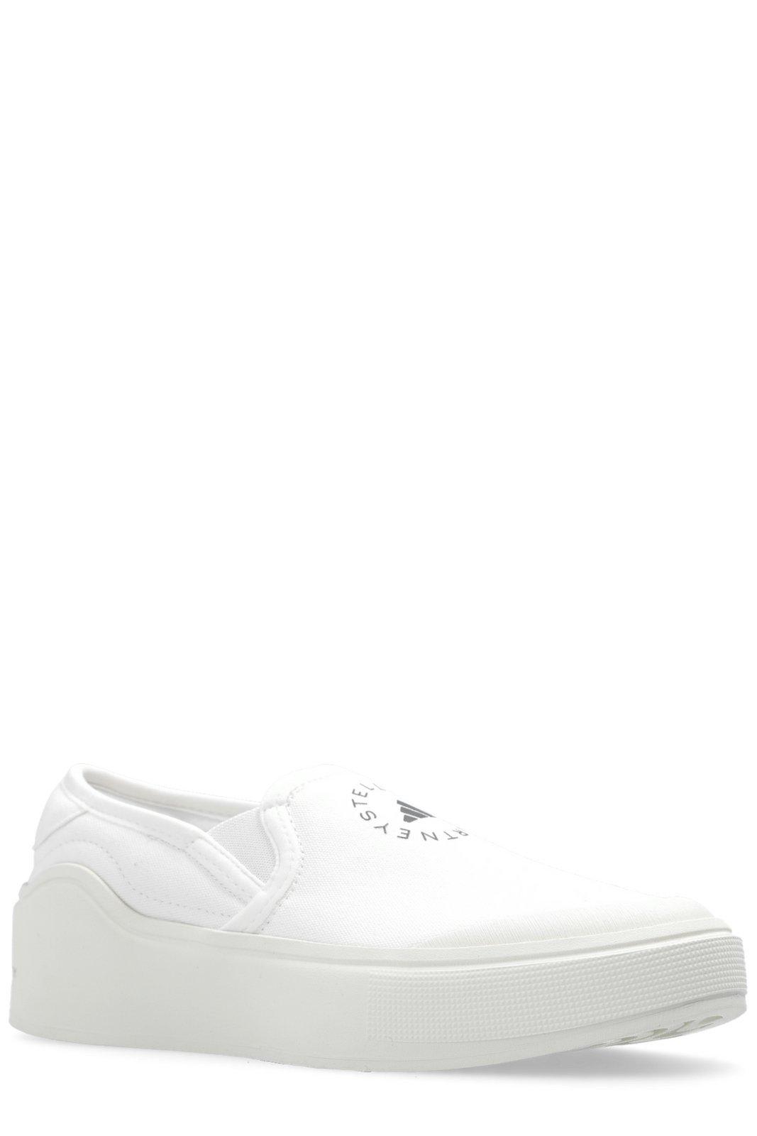 Shop Adidas By Stella Mccartney Court Slip-on Sneakers