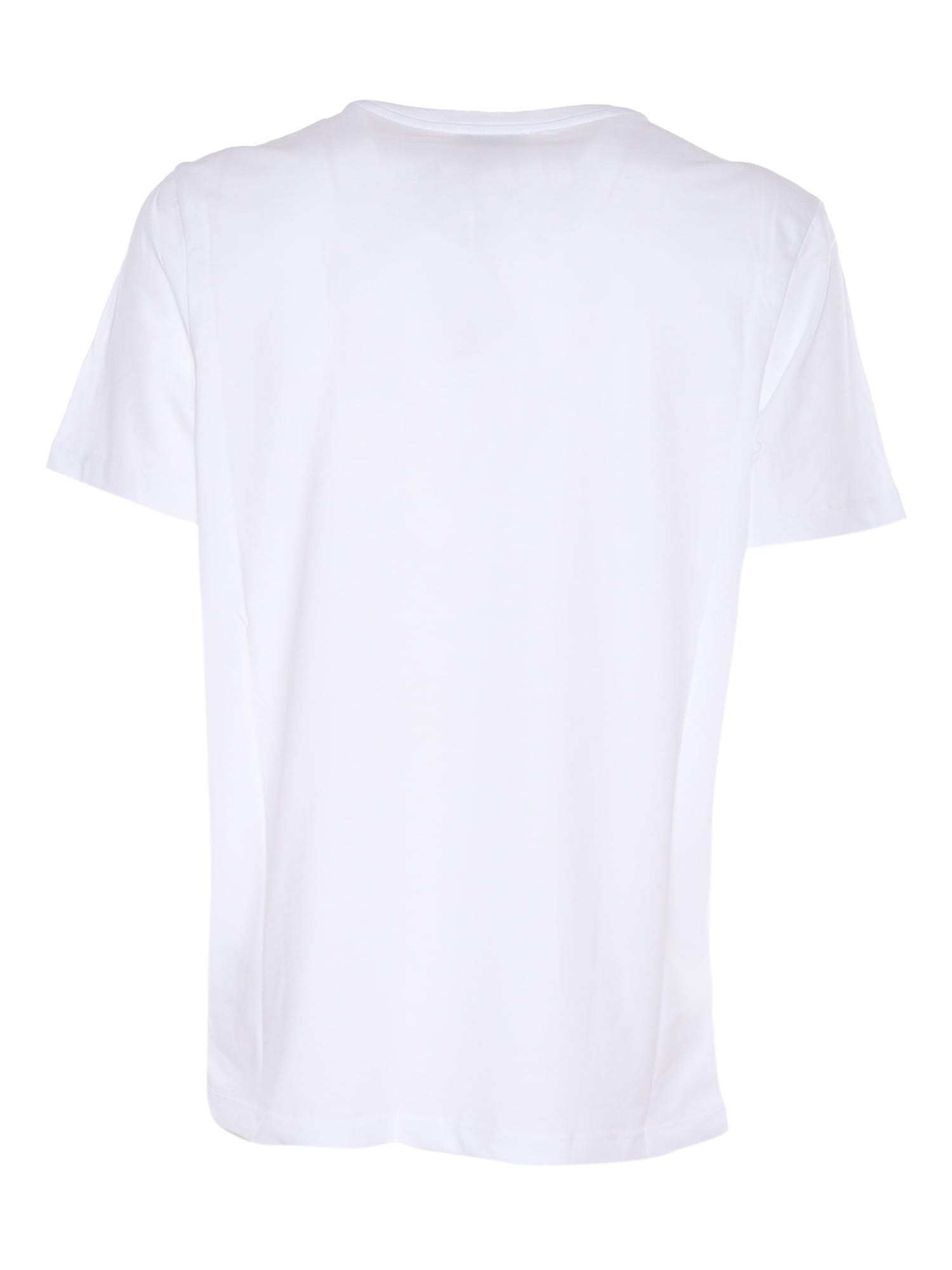 Shop Ballantyne Lettering T-shirt In White