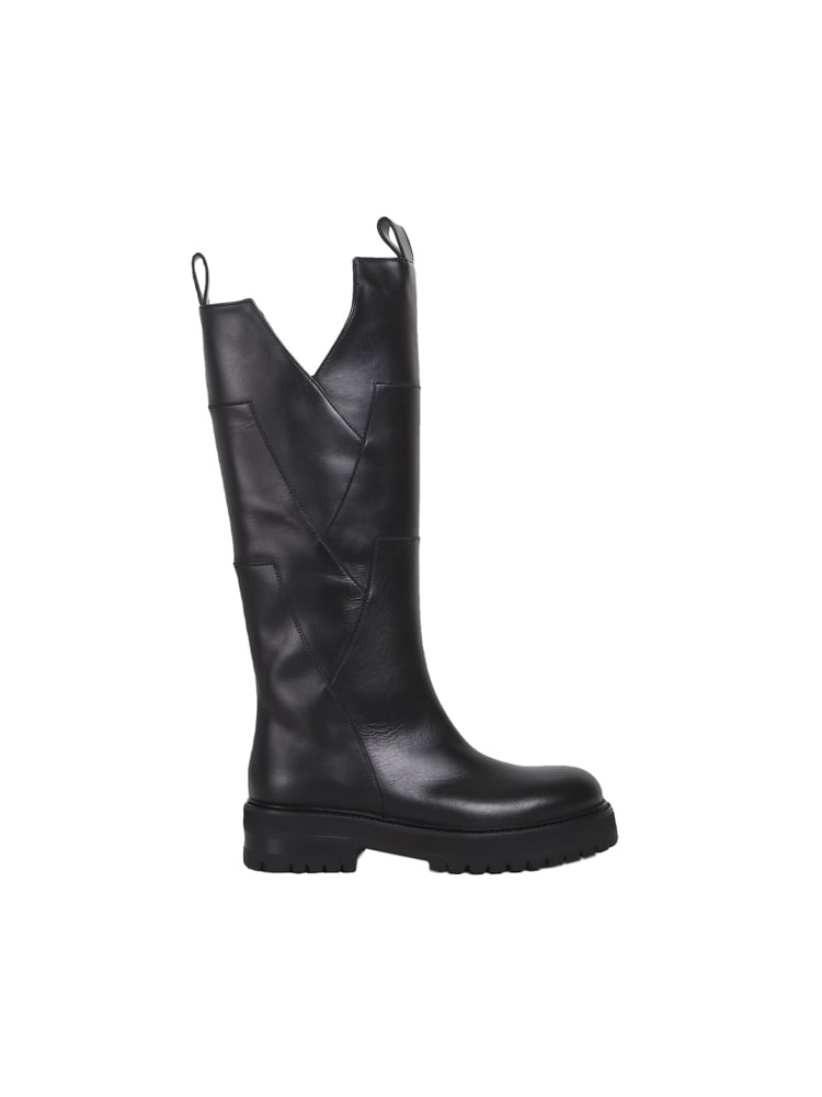 Dondup Leather Boot stivale