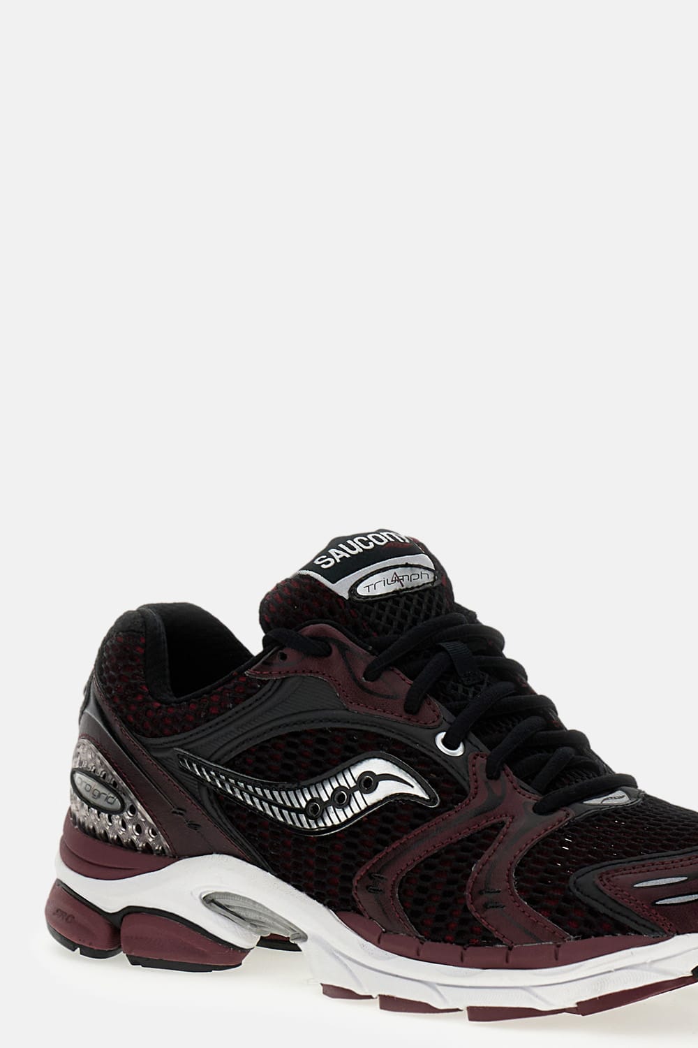 Saucony Progrid Triumph 4 Mesh-panel Sneakers In Multi