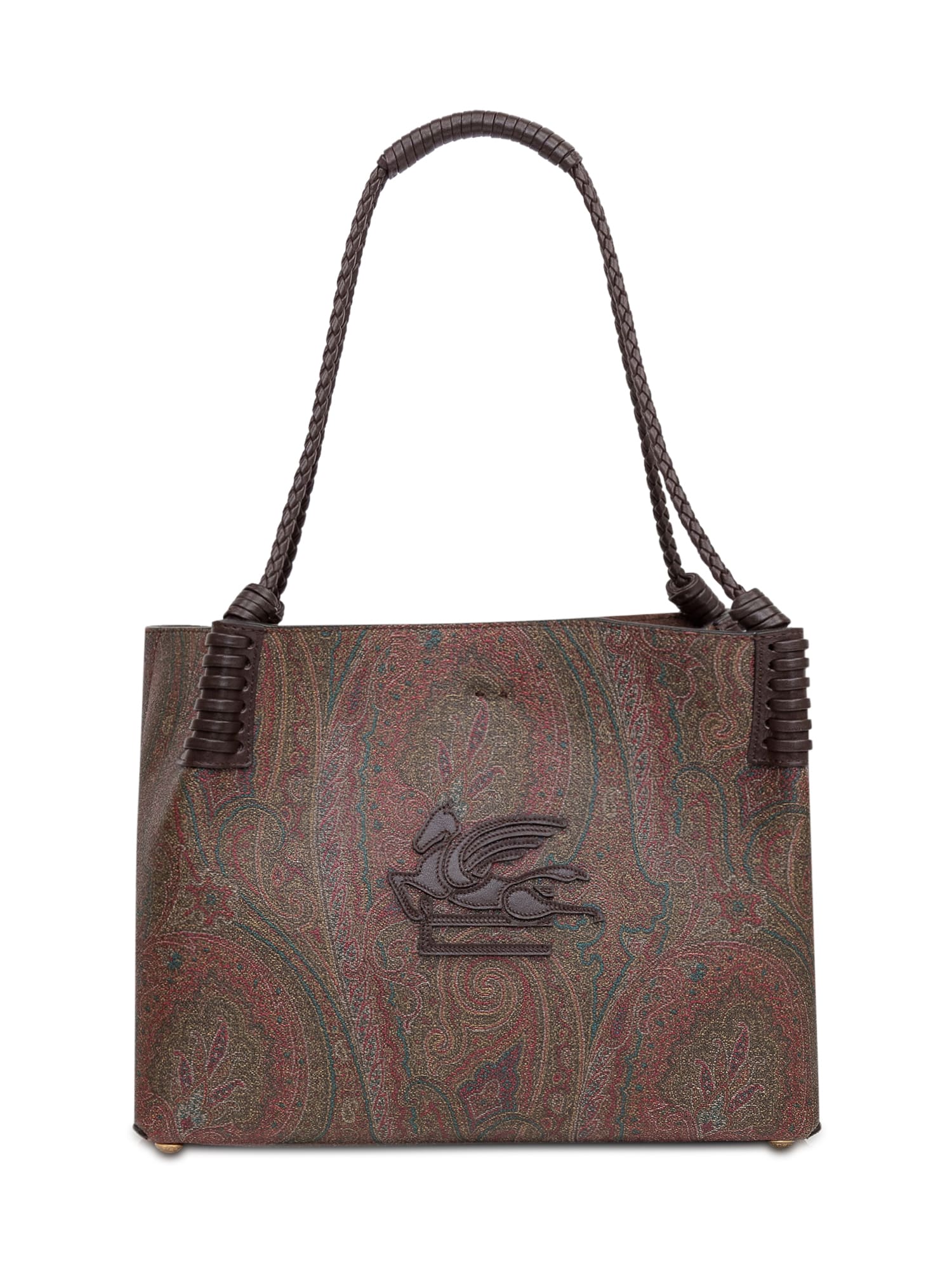 Shop Etro Libra Arnica Bag In Marrone