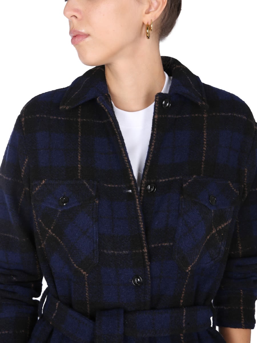 Woolrich Women's Gentry Trench In Blue