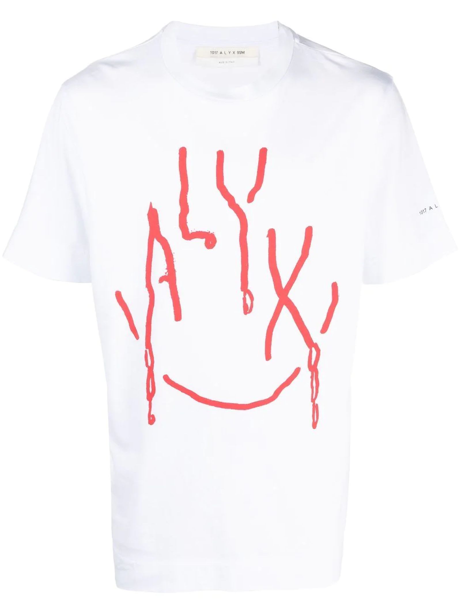 1017 ALYX 9SM White Cotton T-shirt