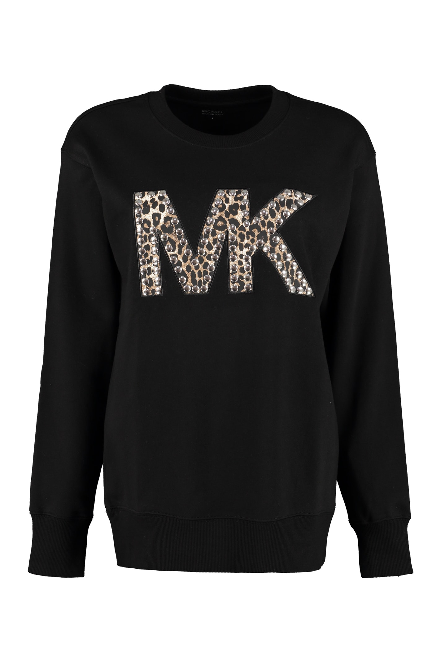 MICHAEL MICHAEL KORS COTTON CREW-NECK SWEATSHIRT,11233420