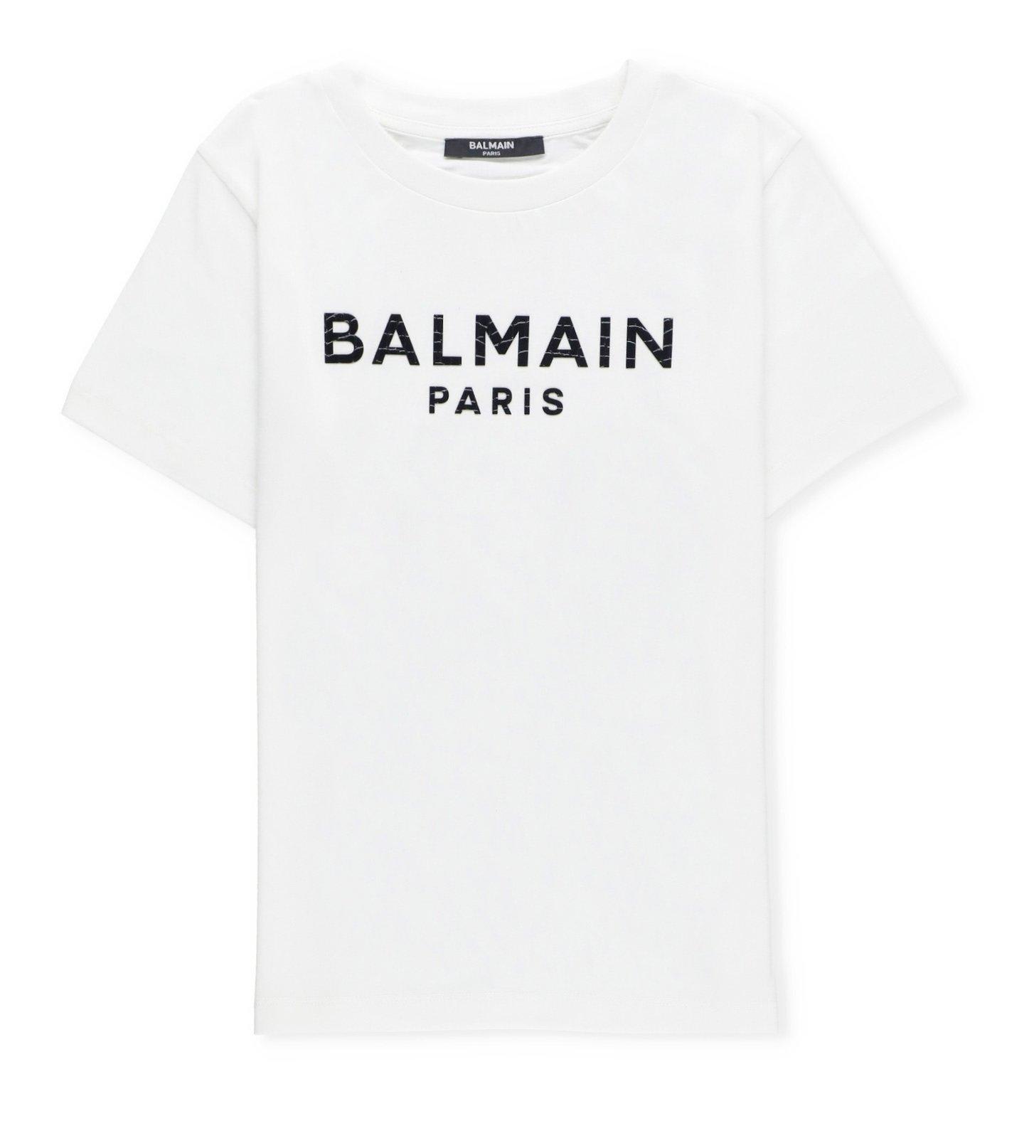 Balmain T-shirt  Kids Kids Color White 1 In Ne