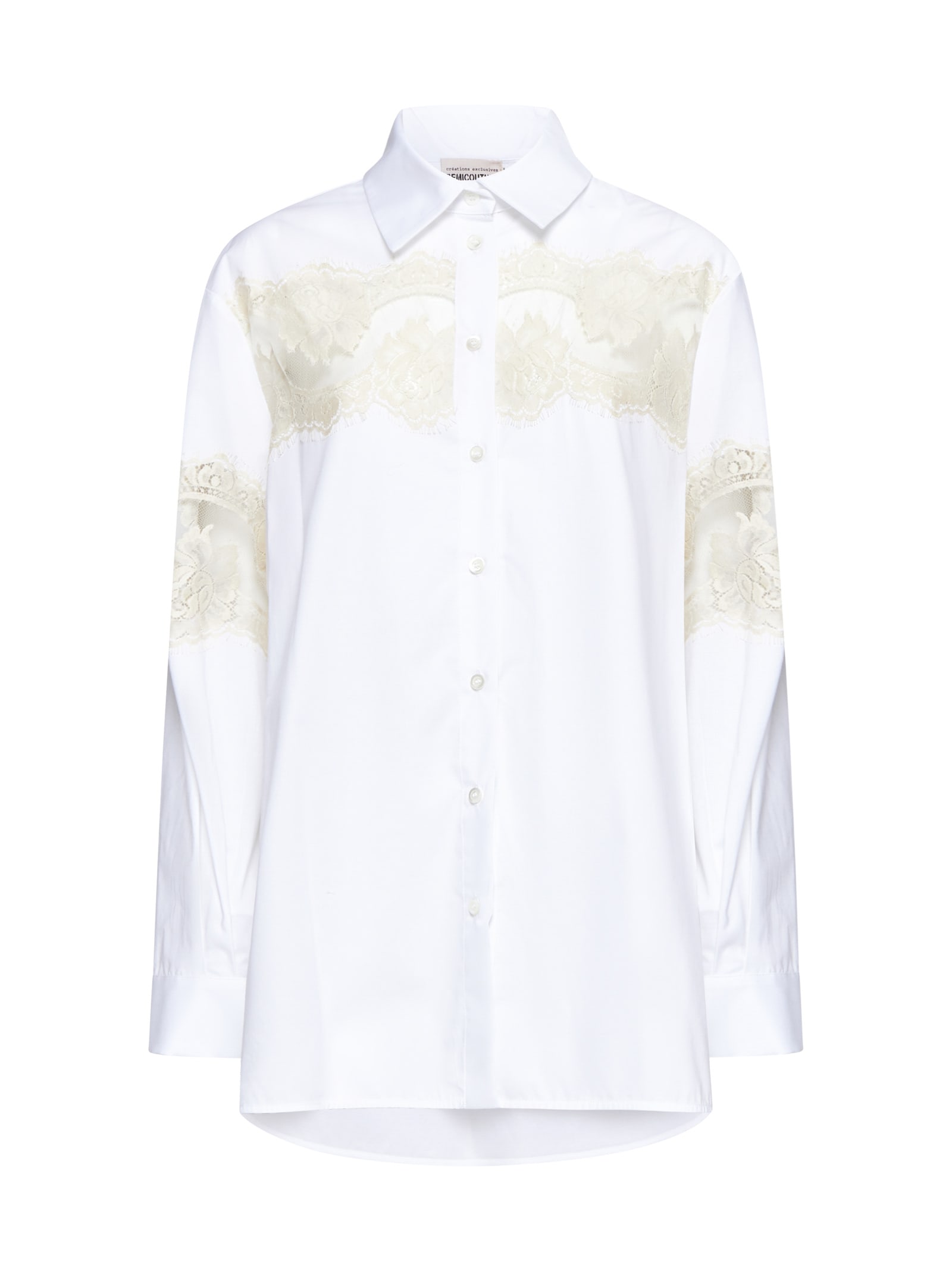 Shop Semicouture Shirt In White