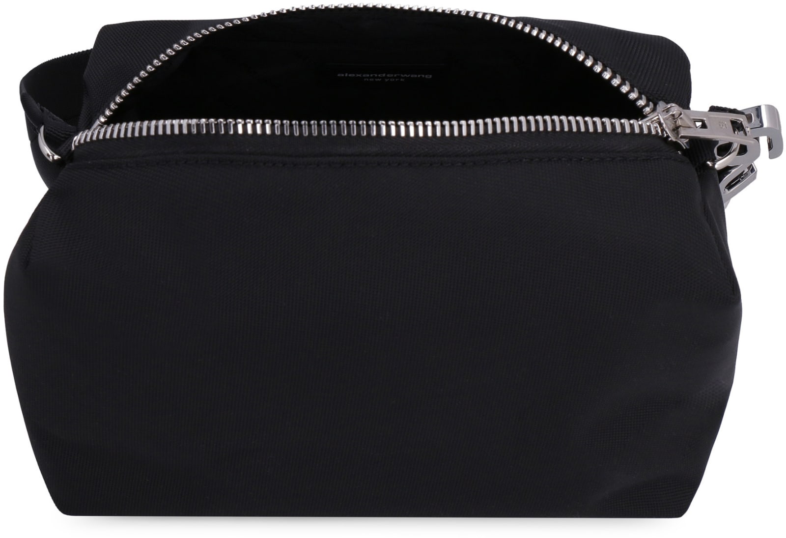 Shop Alexander Wang Heiress Canvas Handbag In Black