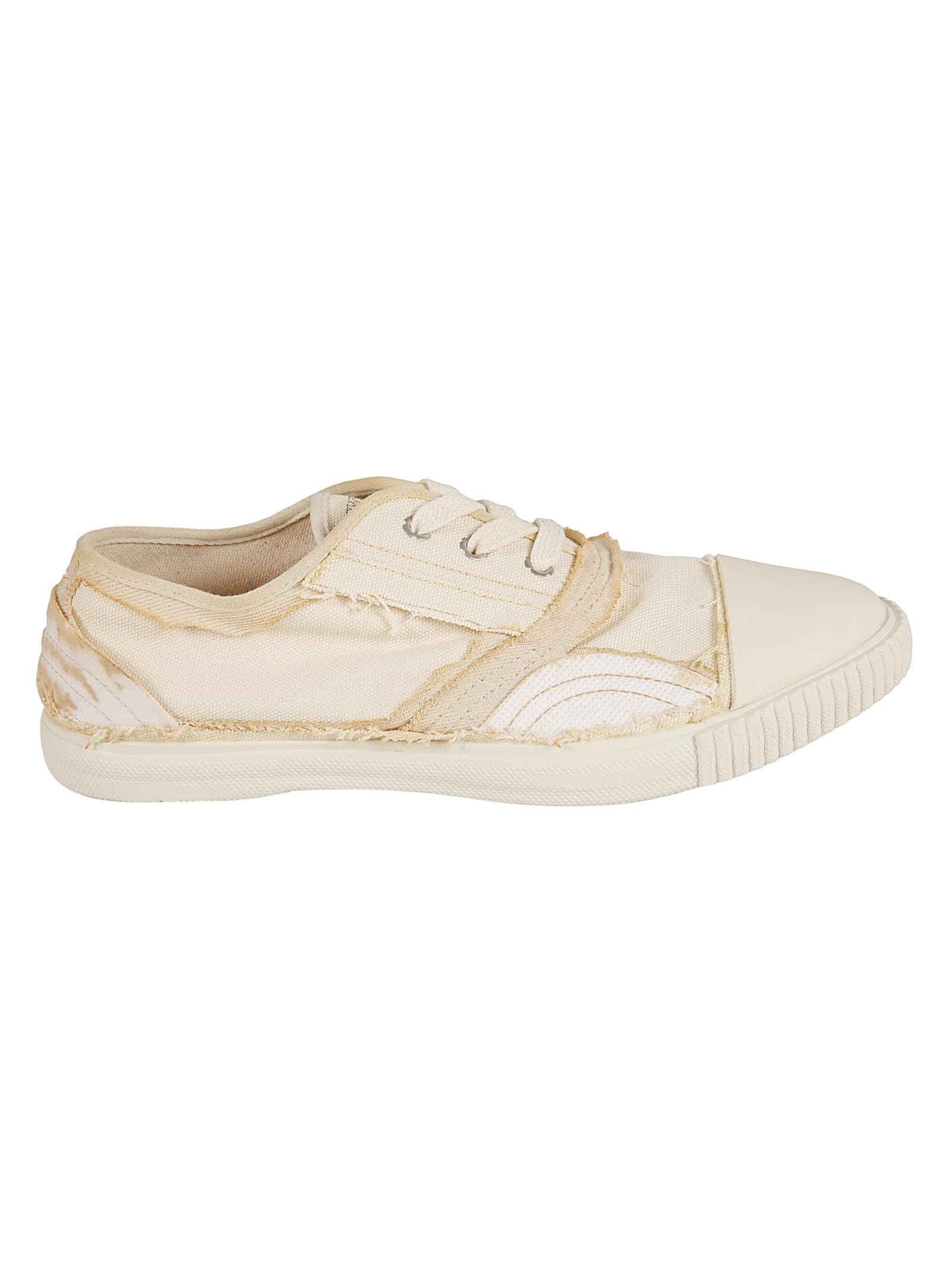 Shop Maison Margiela Inside Out Low-top Sneakers In Natural