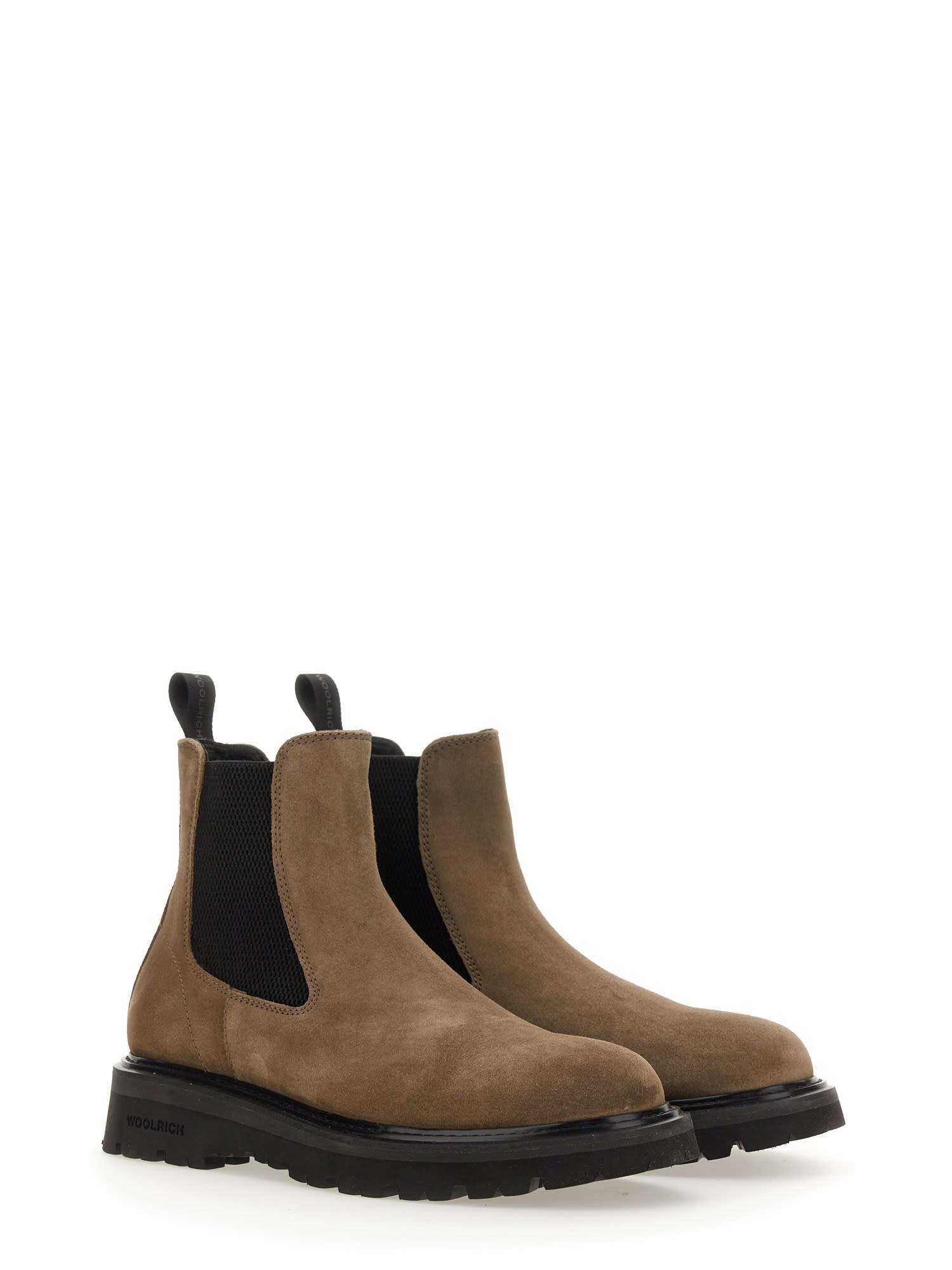 Shop Woolrich Chelsea Boot New City In Grey