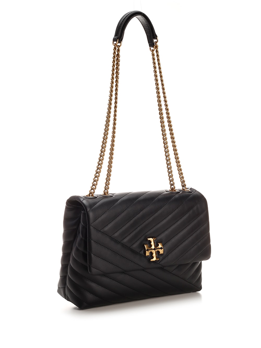 Shop Tory Burch Kira Shoulder Bag In Black